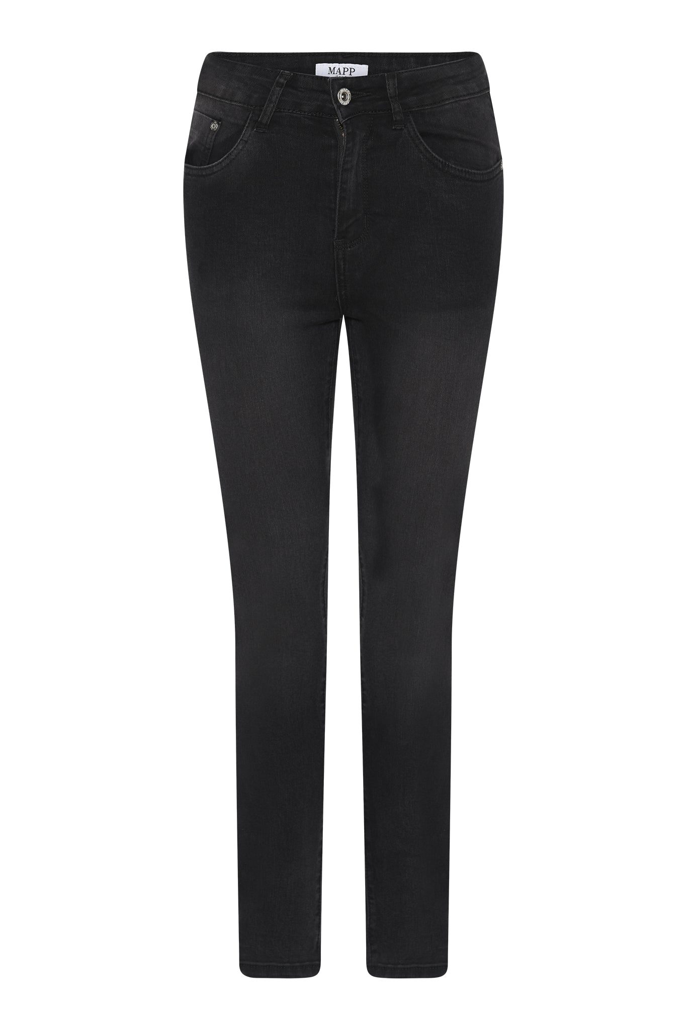 MAPP BOW TWILL JEANS DENIM/TWILL 80 BLACK