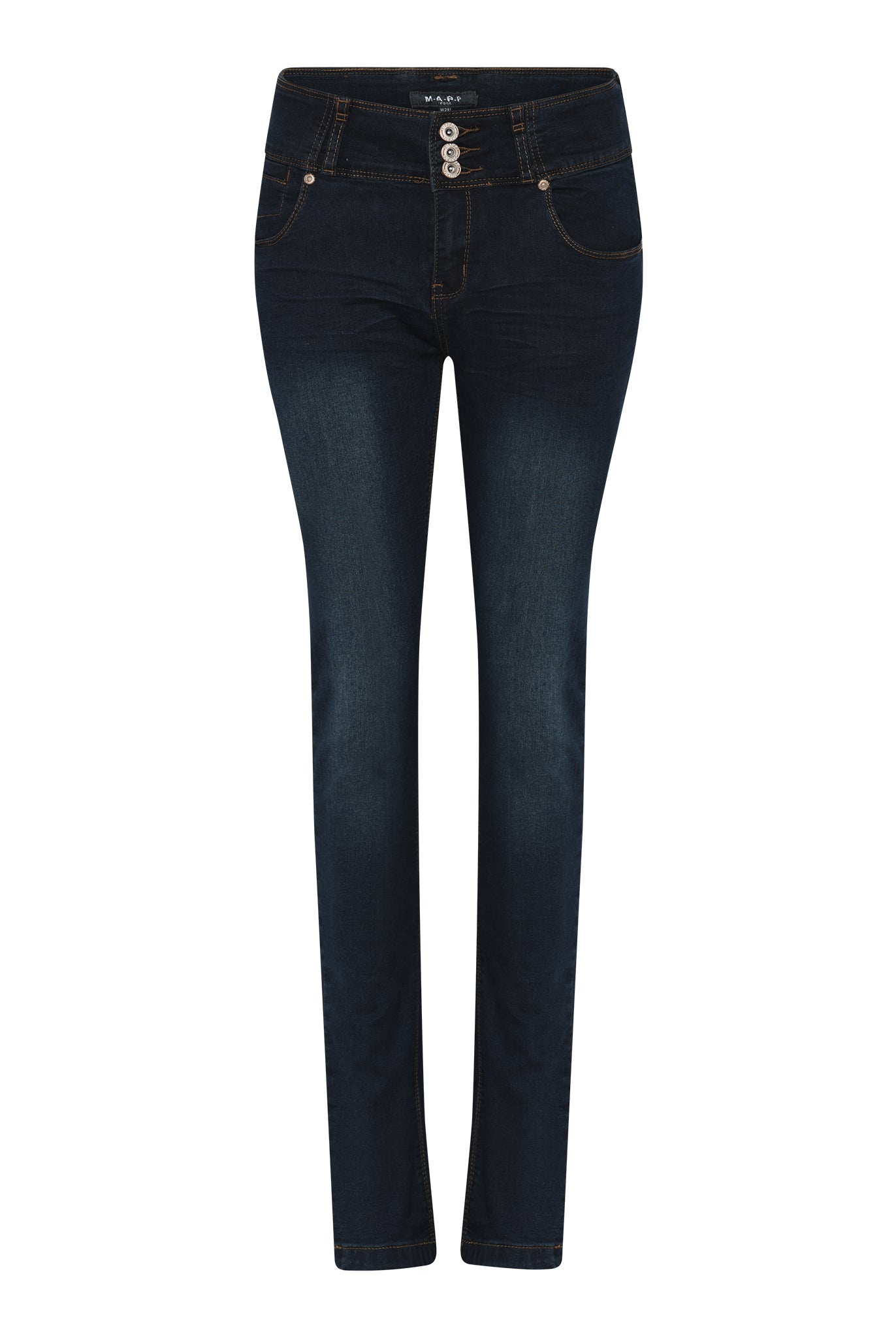 MAPP BREMDA JEANS DENIM/TWILL 989699 HI-TECH USED DARK BLUE