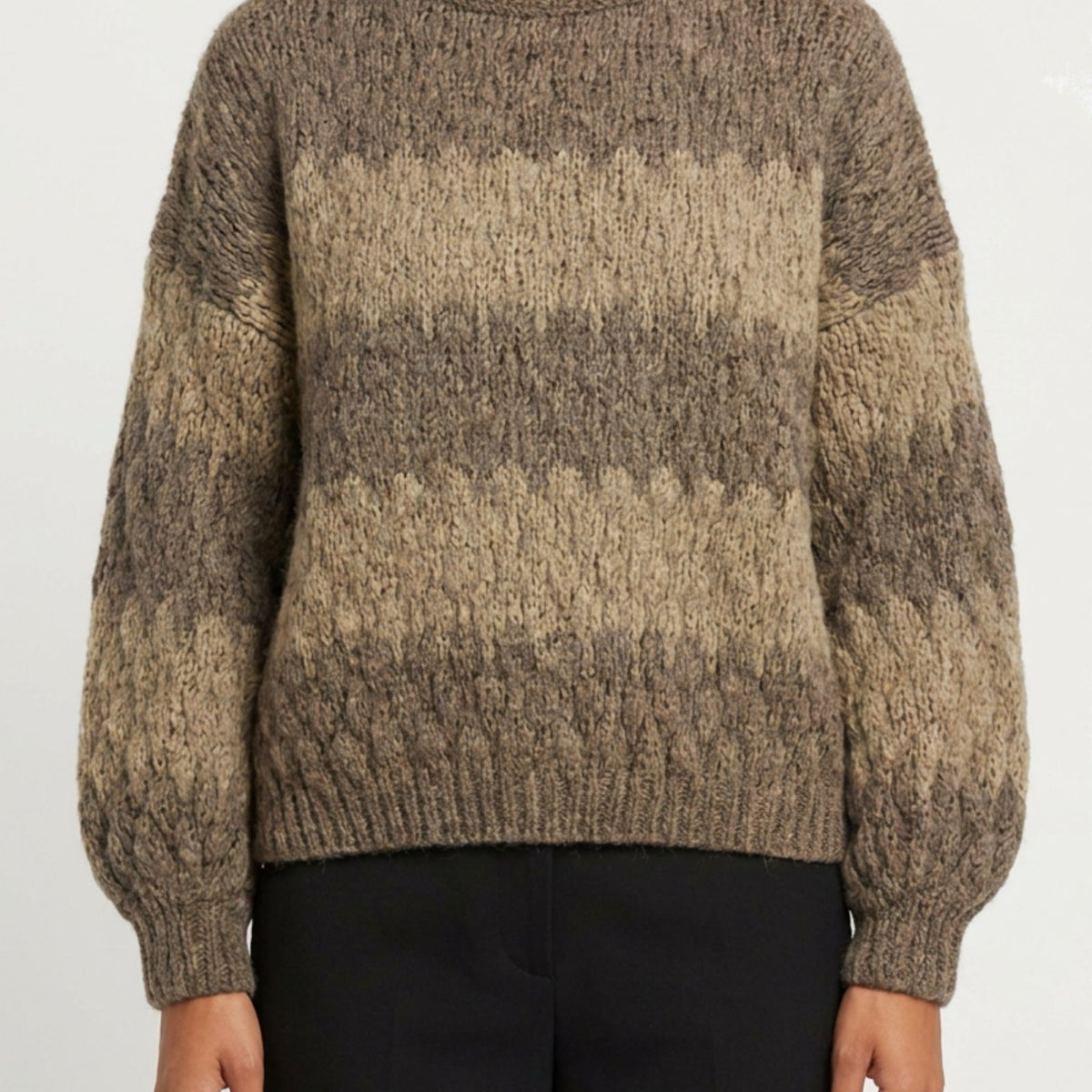 MOONDUST BUBBLE KNIT KNITWEAR 136 FANGO