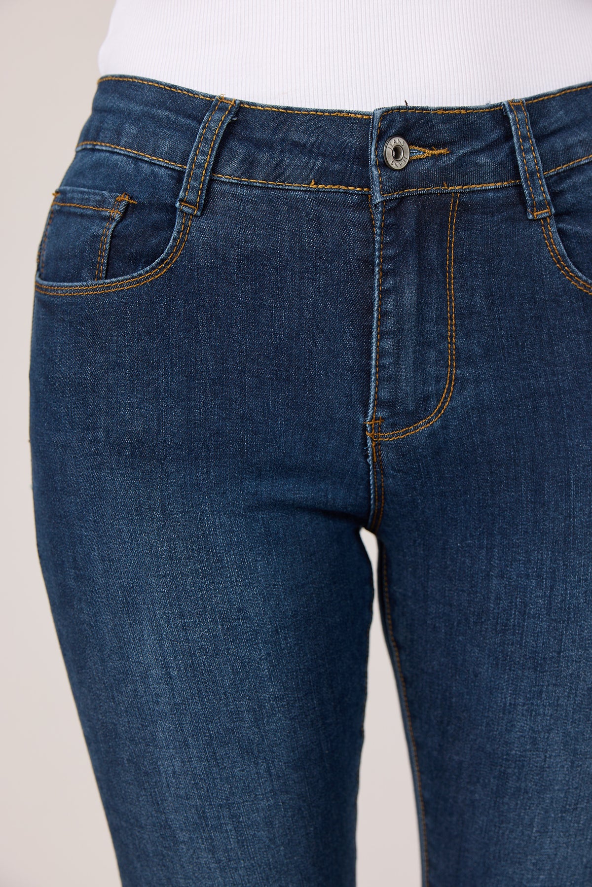 MARC LAUGE Bell Slim Fit Jeans DENIM/TWILL 9696 BLUE DENIM USED