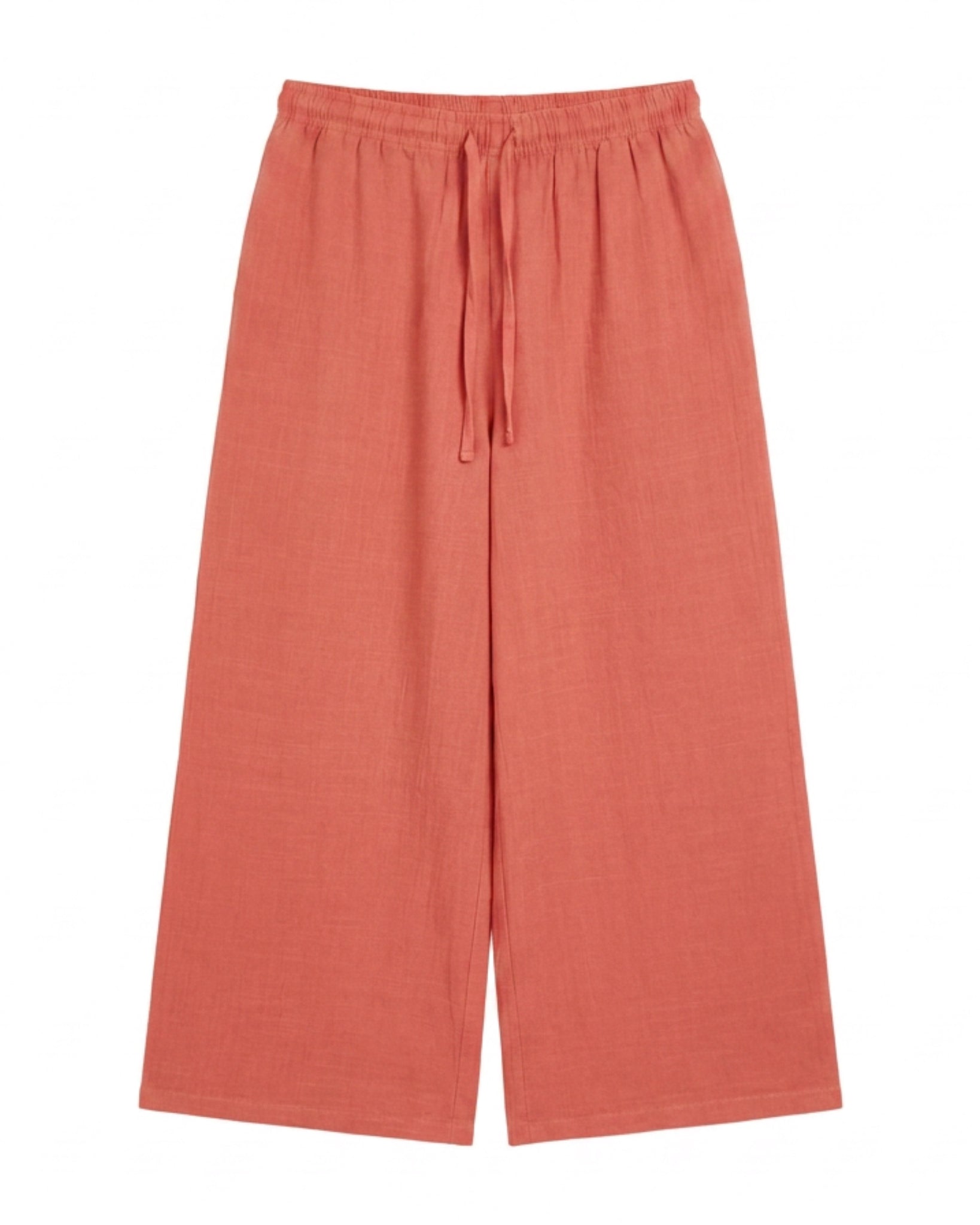 M JEANS Bella Cotton Wide 7/8 Leg Pant PANTS 321 CORAL