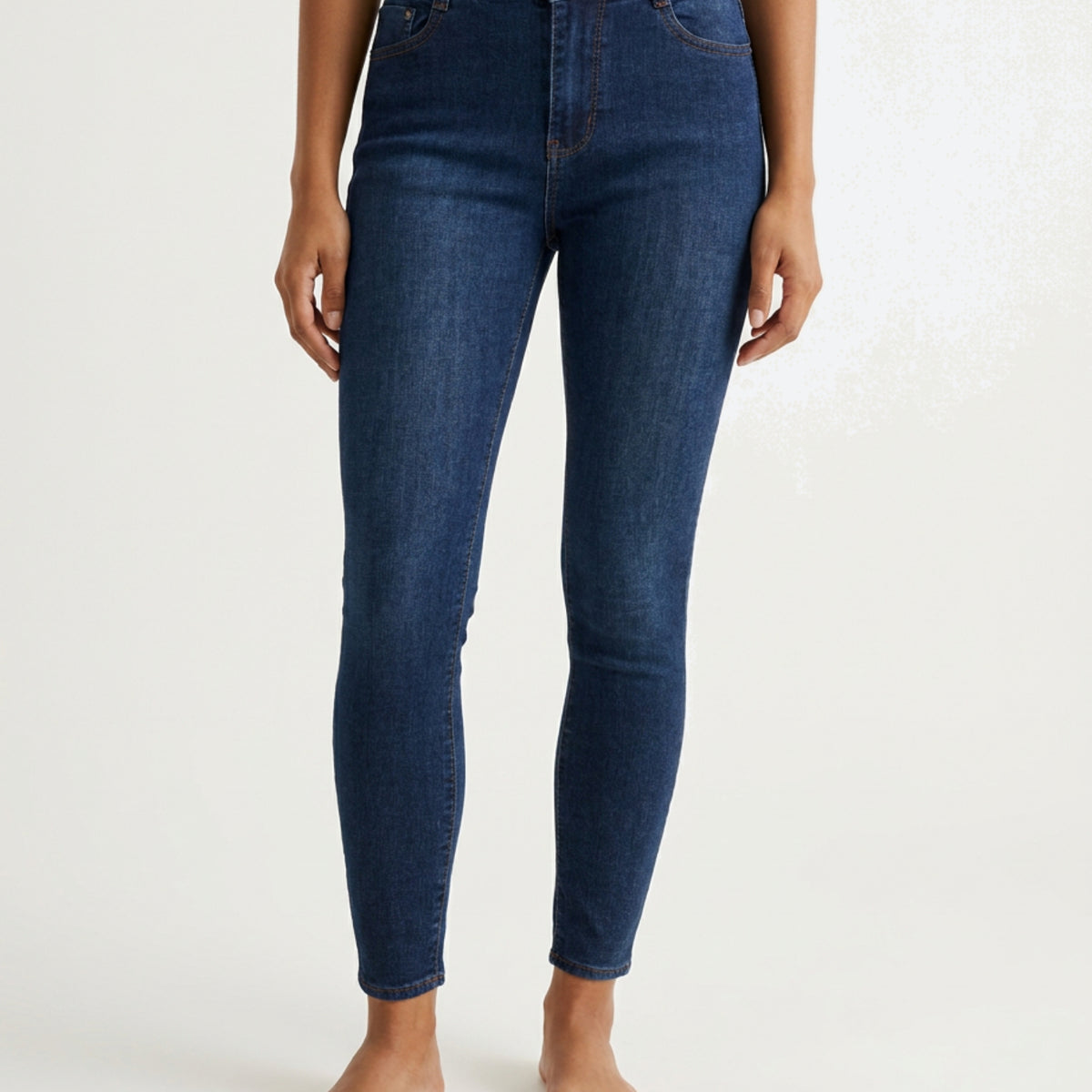 MAPP Bow Basic W/Out Bow Denim Jeans DENIM/TWILL 969699 DARK BLUE USED