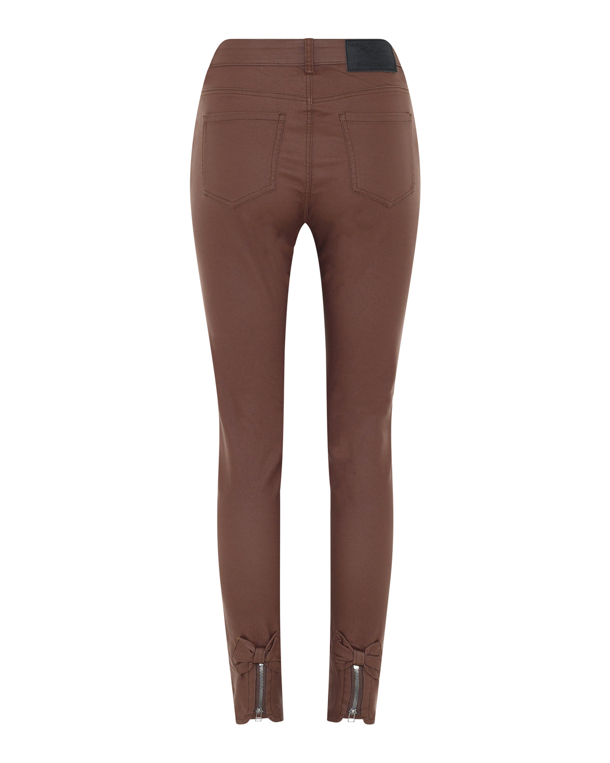 MAPP Bow Coated Jeans COATED 614 MOCHA