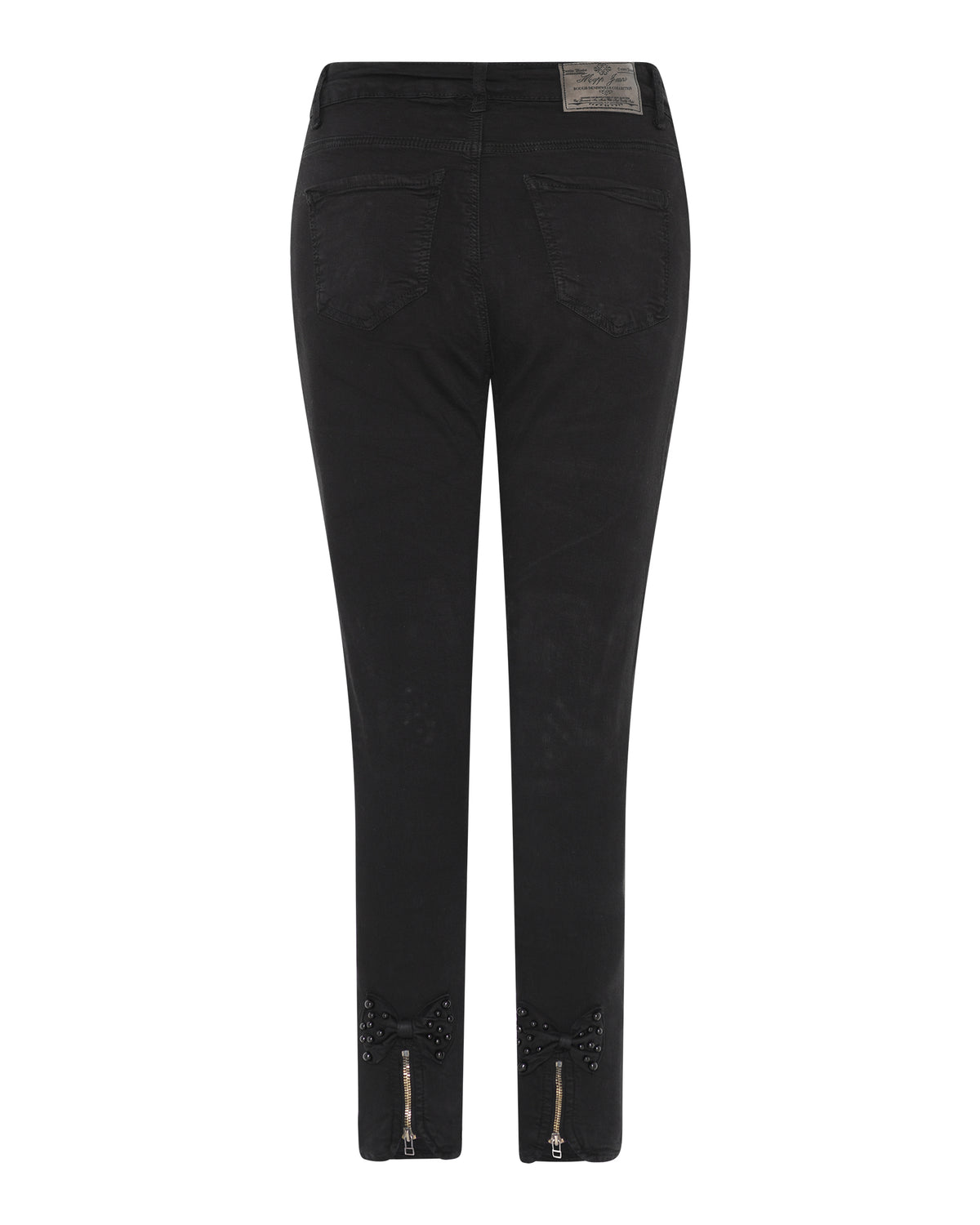 MAPP Bow Pearl Twill Jeans DENIM/TWILL 80 BLACK
