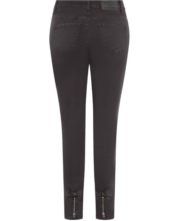 MAPP Bow Twill Jeans DENIM/TWILL 129 CHOCOLATE