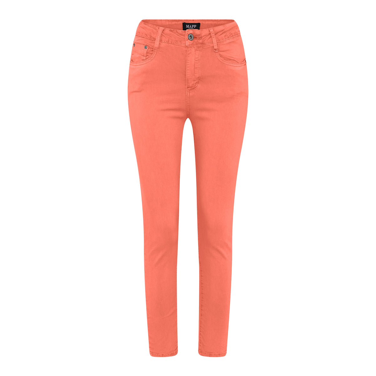 MAPP Bow Twill Jeans DENIM/TWILL 562 ORANGE