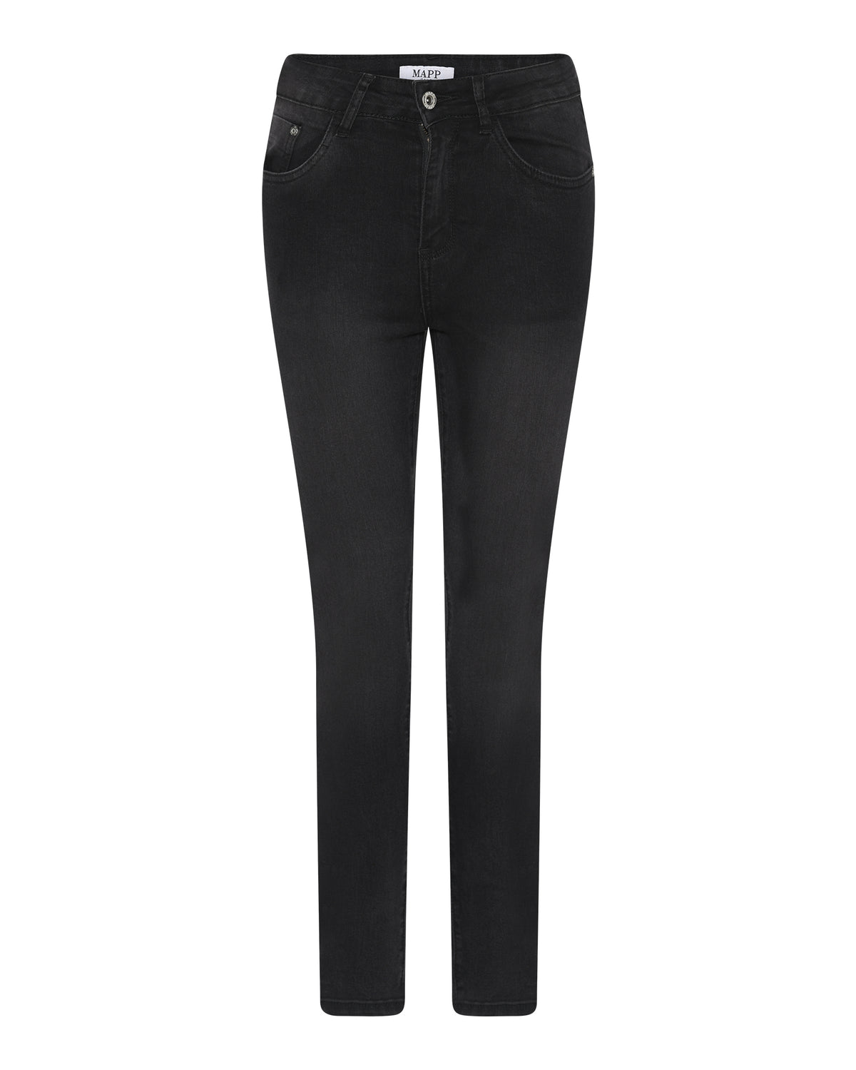 MAPP Bow Twill Jeans DENIM/TWILL 80 BLACK