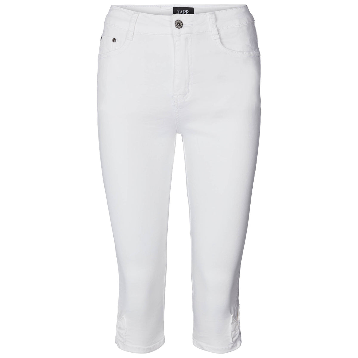 MAPP Bow Twill Pirate PANTS 3/4 10 WHITE
