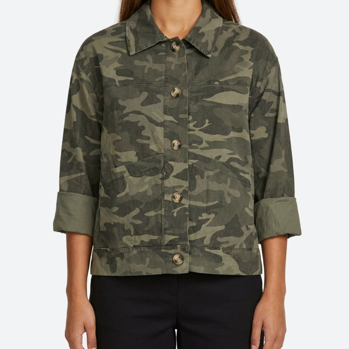 M JEANS CAMOU JACKET OUTERWEAR 228 CAMOUFLAGE