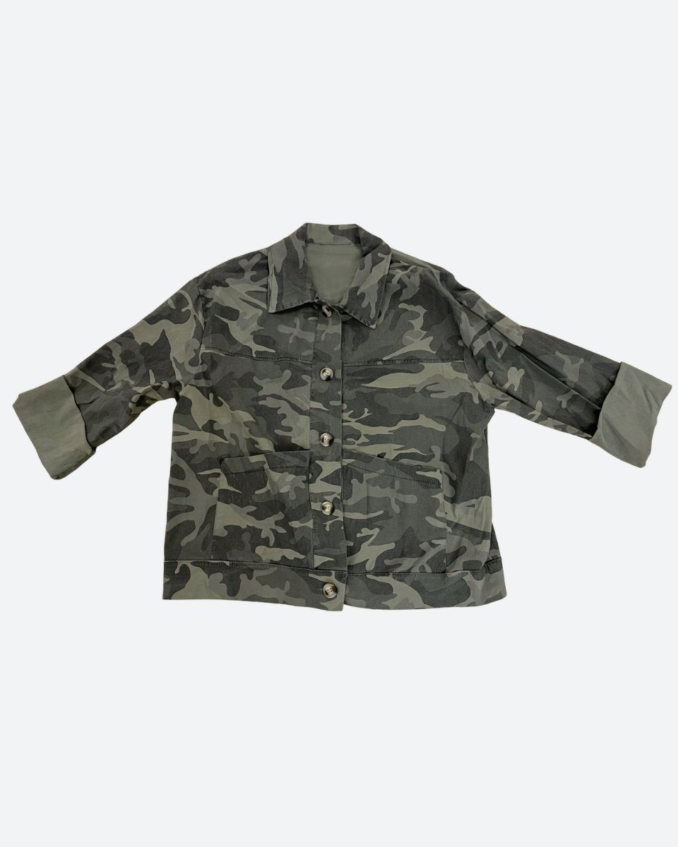 M JEANS CAMOU JACKET OUTERWEAR 228 CAMOUFLAGE