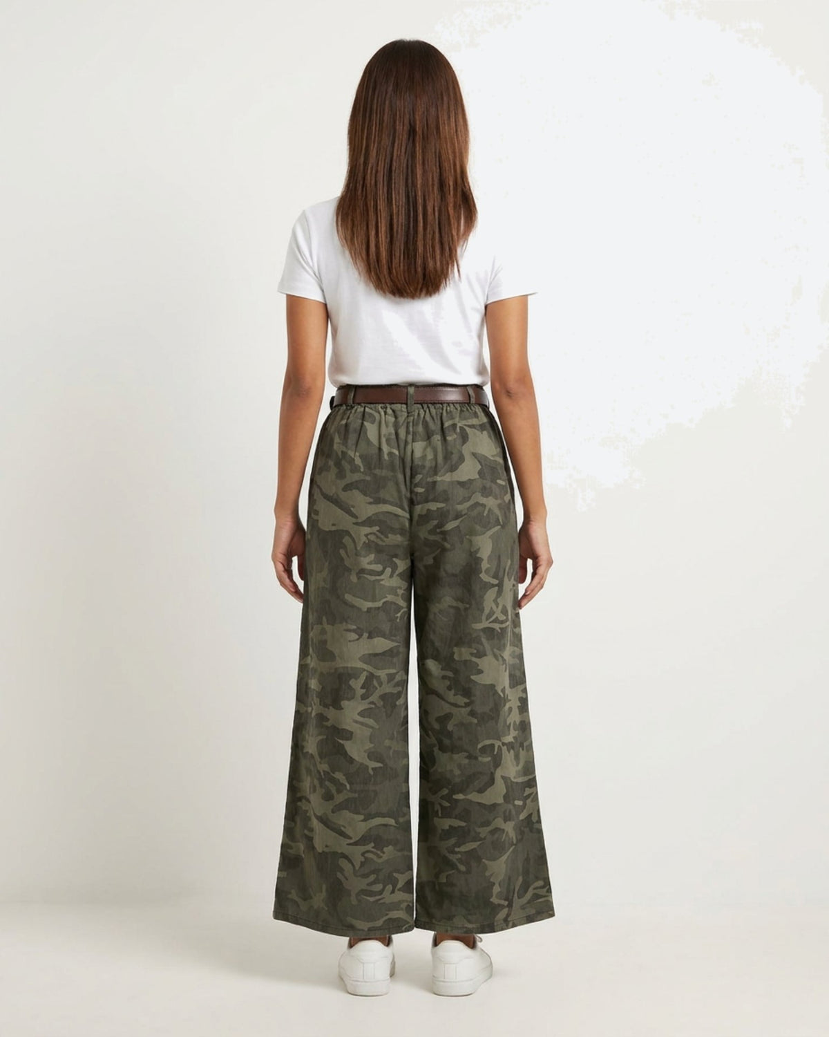 M JEANS CAMOU WIDE PANT PANTS 228 CAMOUFLAGE