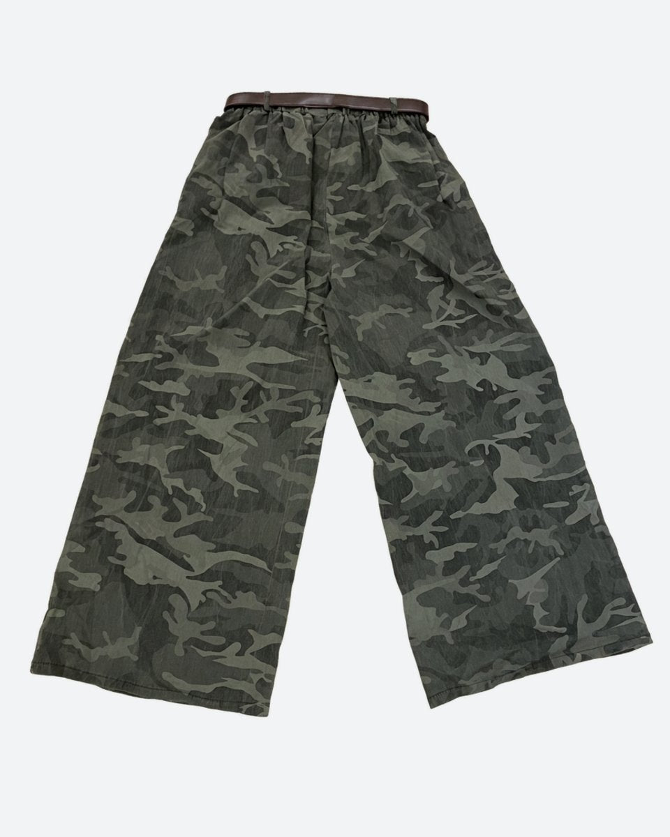 M JEANS CAMOU WIDE PANT PANTS 228 CAMOUFLAGE