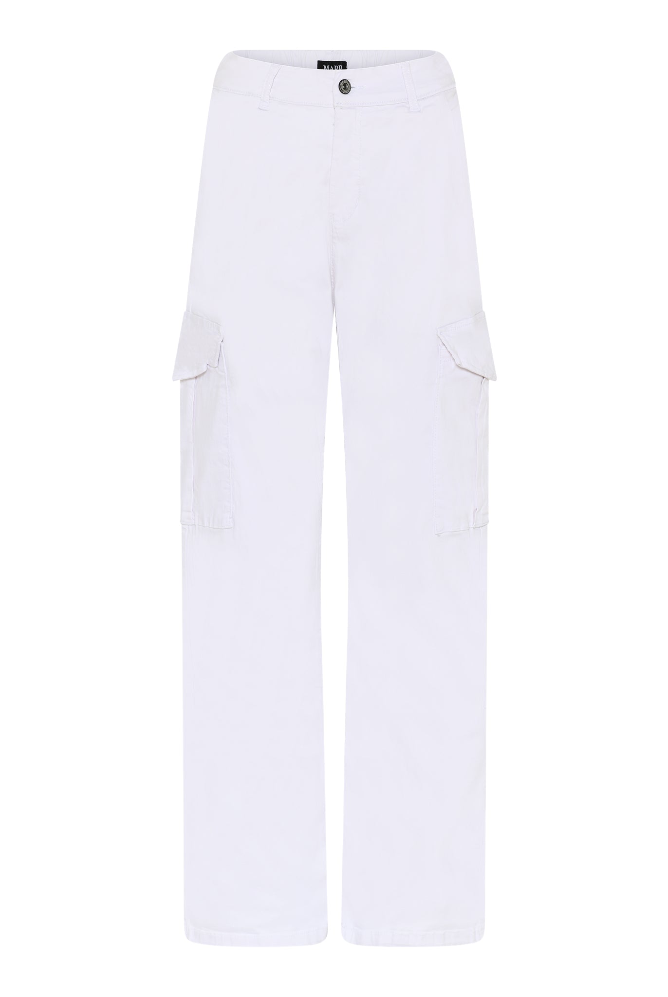 MAPP CAROL CARGO TWILL WIDE JEANS DENIM/TWILL 10 WHITE