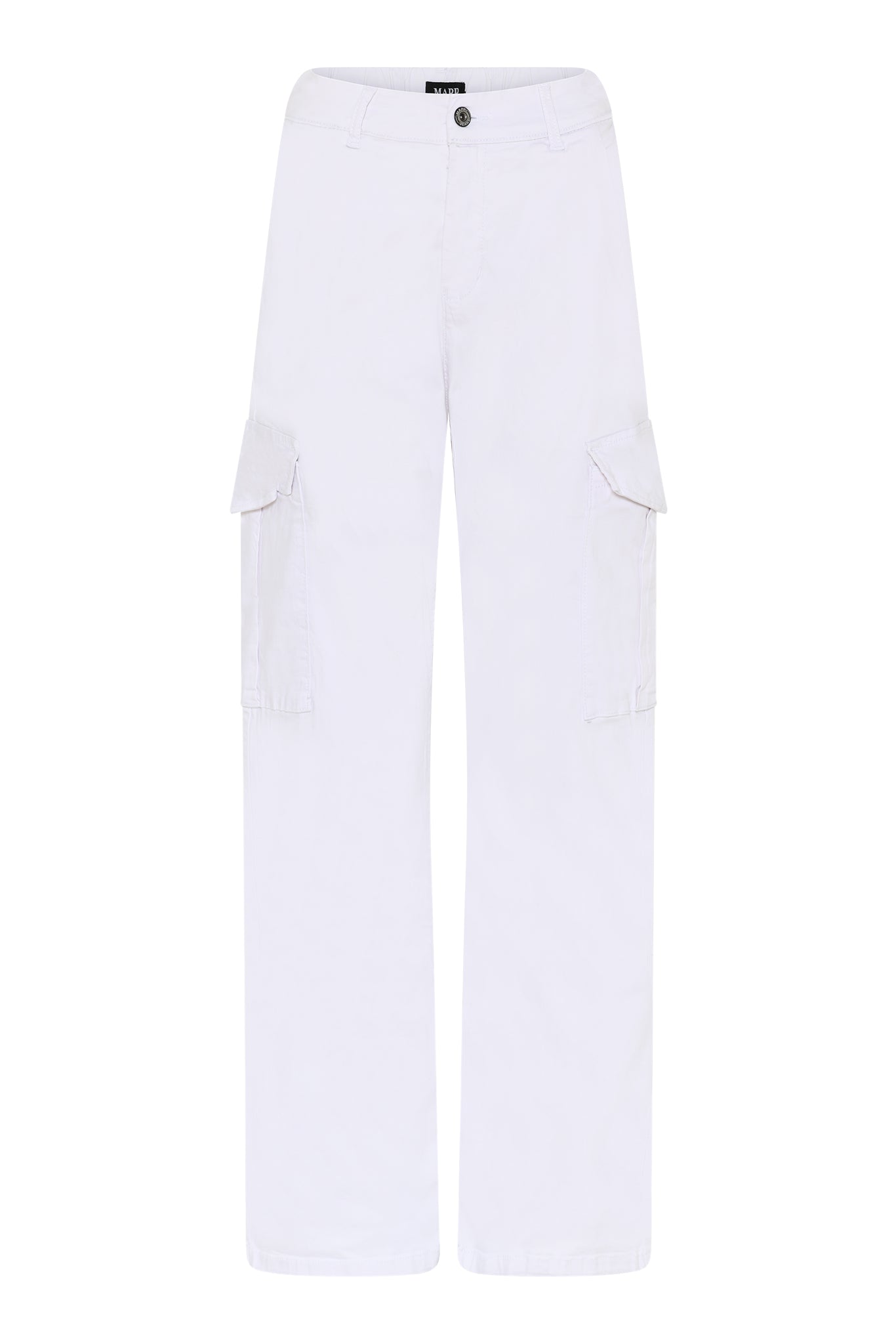 MAPP CAROL CARGO WIDE TWILL JEANS DENIM/TWILL 10 WHITE
