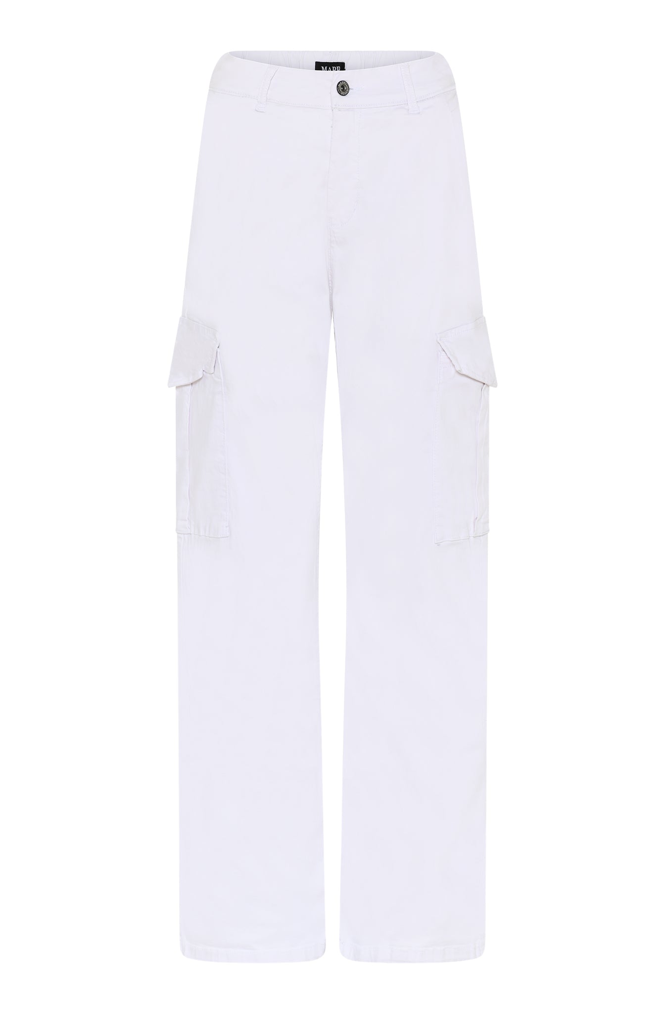 MAPP CAROL CARGO WIDE TWILL JEANS DENIM/TWILL 10 WHITE