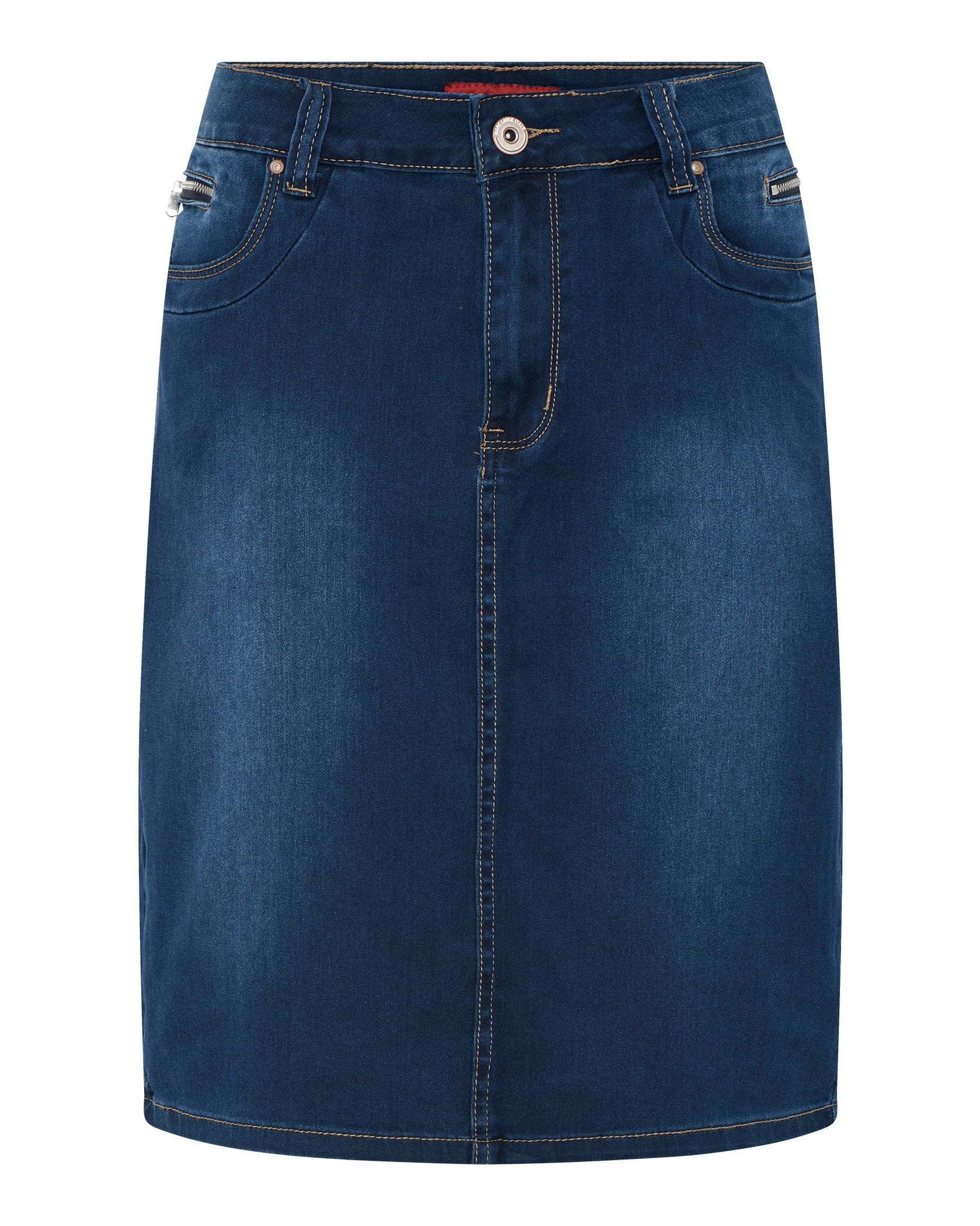 MARC LAUGE CHANELLI DENIM SKIRT SHORTS/SKIRT 9696 BLUE DENIM USED