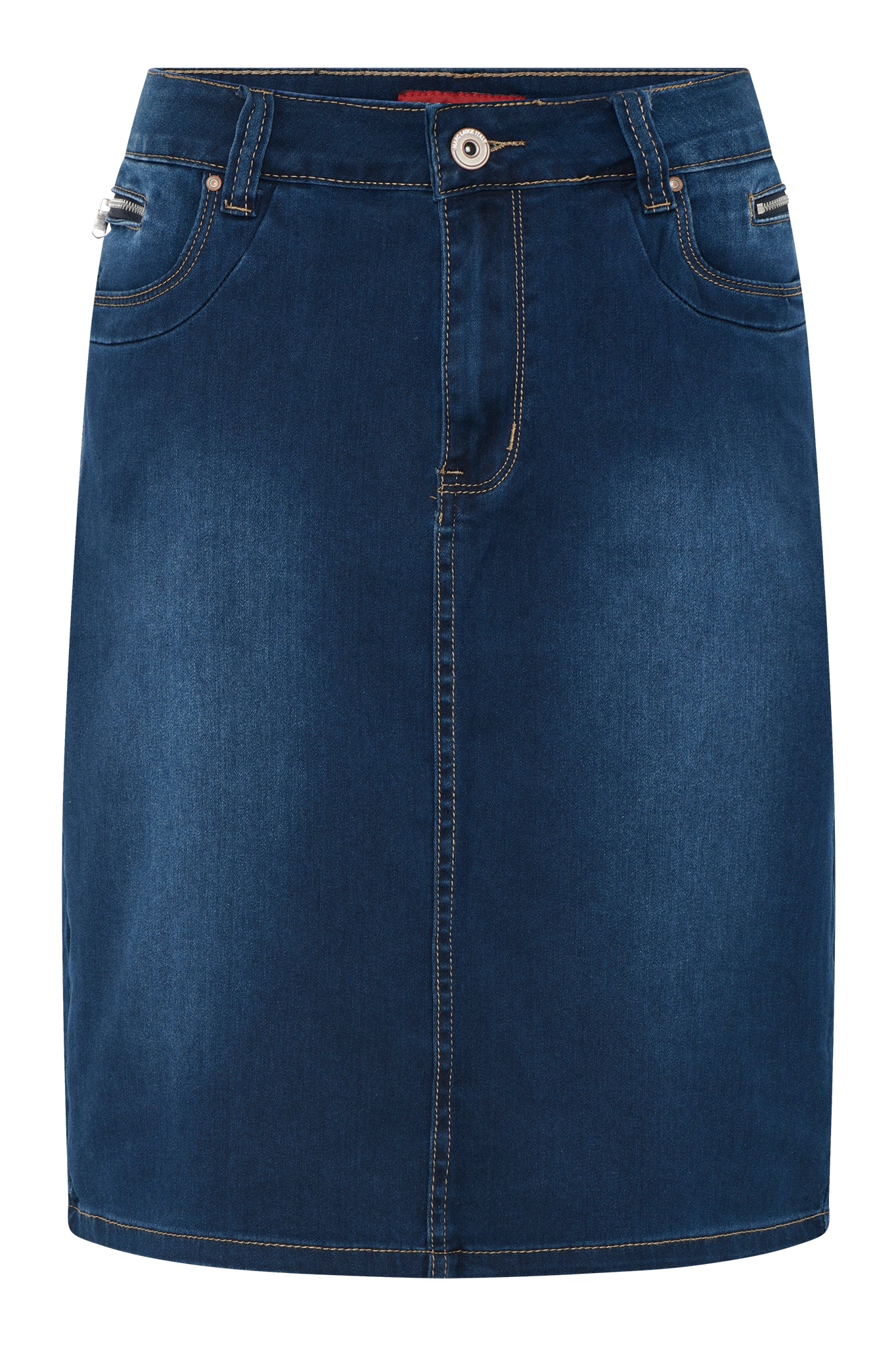 MARC LAUGE CHANELLI DENIM SKIRT SHORTS/SKIRT 9696 BLUE DENIM USED