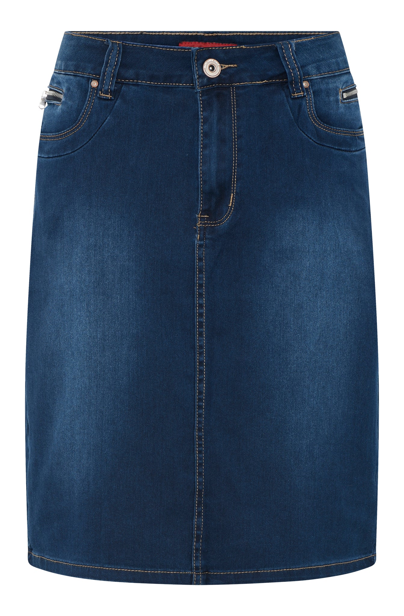 MARC LAUGE CHANELLI DENIM SKIRT SHORTS/SKIRT 9696 BLUE DENIM USED