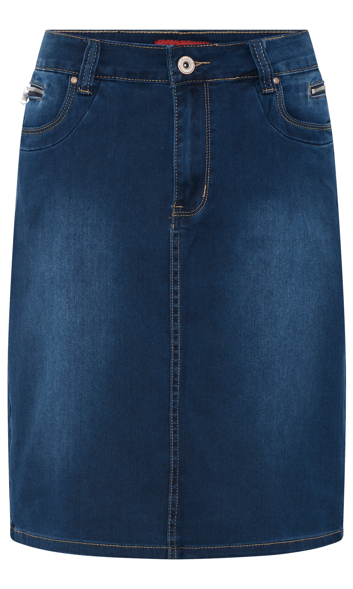 MARC LAUGE CHANELLI DENIM SKIRT SHORTS/SKIRT 9696 BLUE DENIM USED