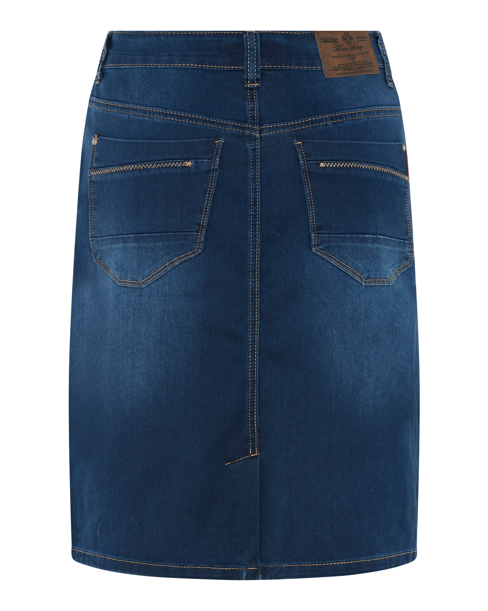 MARC LAUGE CHANELLI DENIM SKIRT SHORTS/SKIRT 9696 BLUE DENIM USED