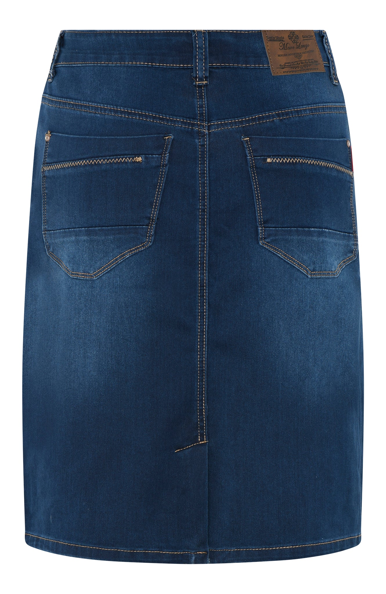 MARC LAUGE CHANELLI DENIM SKIRT SHORTS/SKIRT 9696 BLUE DENIM USED
