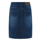 MARC LAUGE CHANELLI SKIRT DENIM SHORTS/SKIRT 9696 BLUE DENIM USED