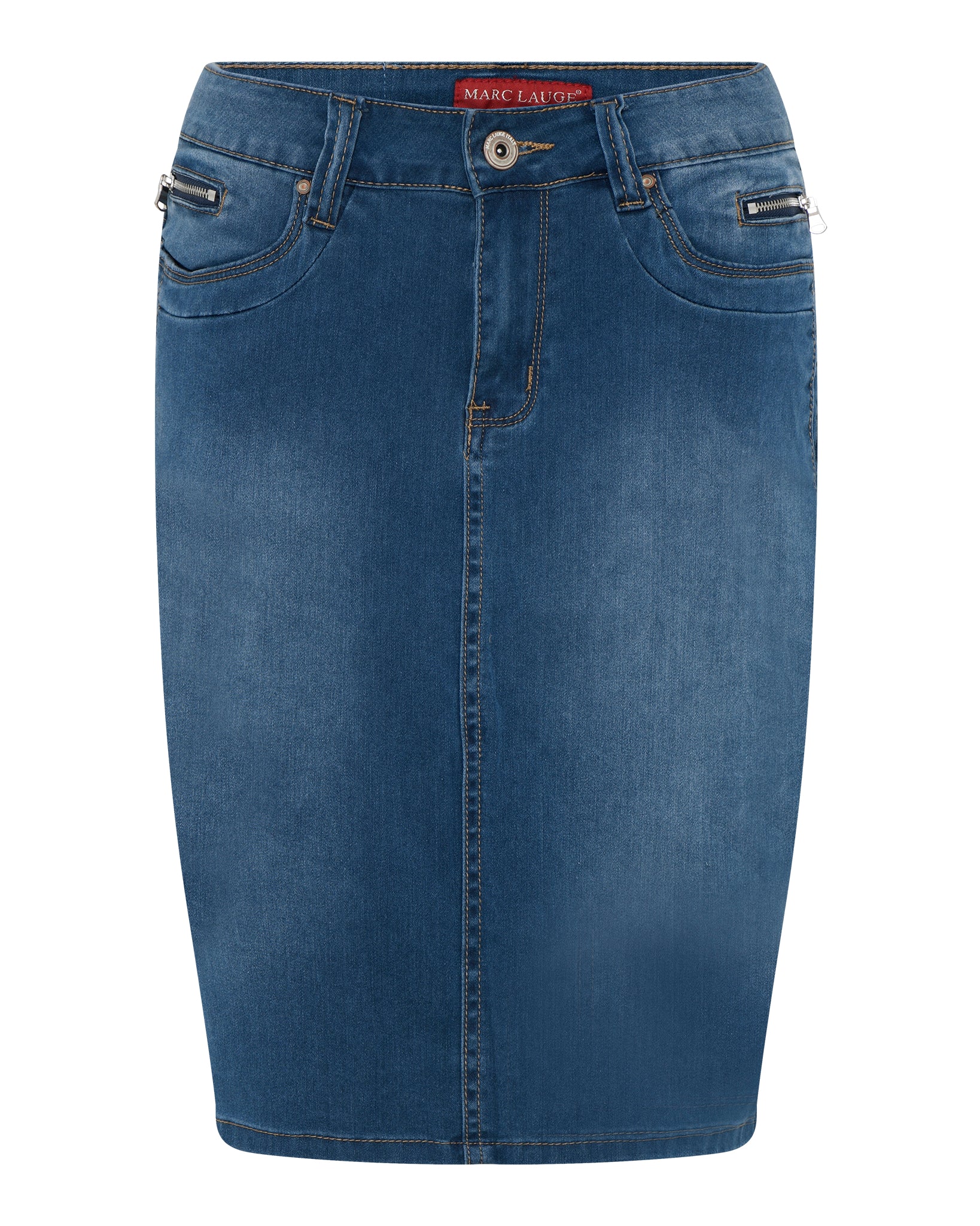 MARC LAUGE CHANELLI DENIM SKIRT SHORTS/SKIRT 9396 DENIM USED
