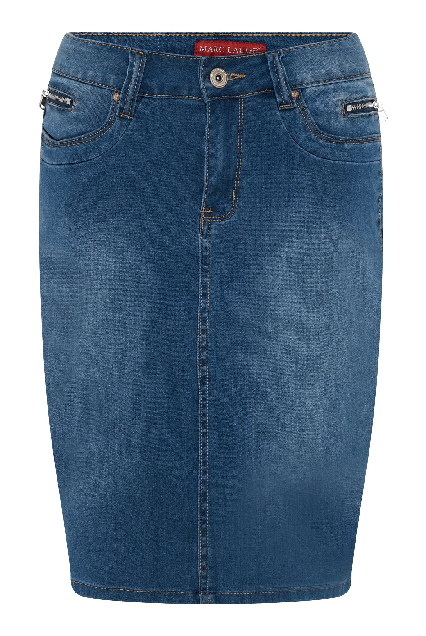 MARC LAUGE CHANELLI SKIRT DENIM SHORTS/SKIRT 9396 DENIM USED