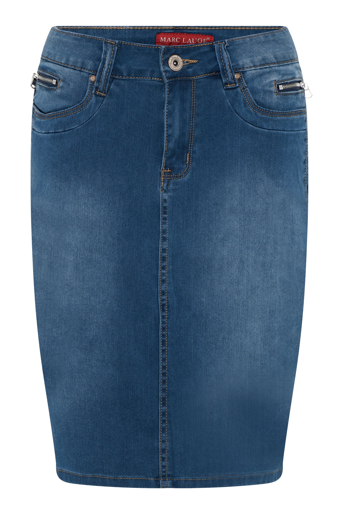 MARC LAUGE CHANELLI DENIM SKIRT SHORTS/SKIRT 9396 DENIM USED