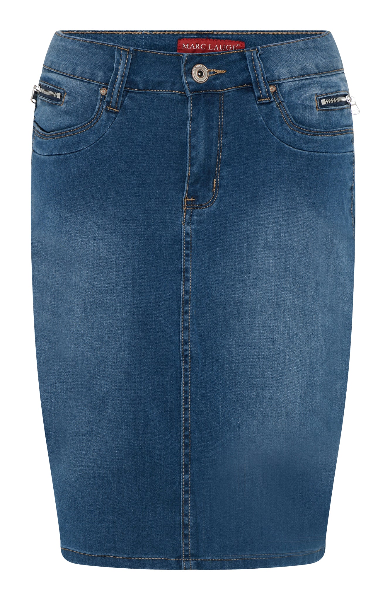 MARC LAUGE CHANELLI DENIM SKIRT SHORTS/SKIRT 9396 DENIM USED