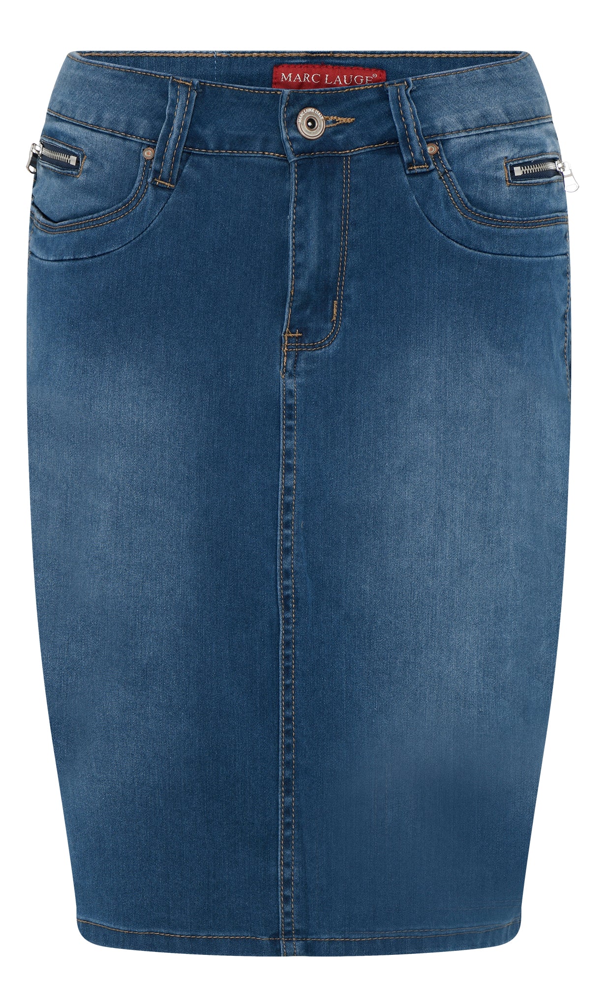 MARC LAUGE CHANELLI DENIM SKIRT SHORTS/SKIRT 9396 DENIM USED