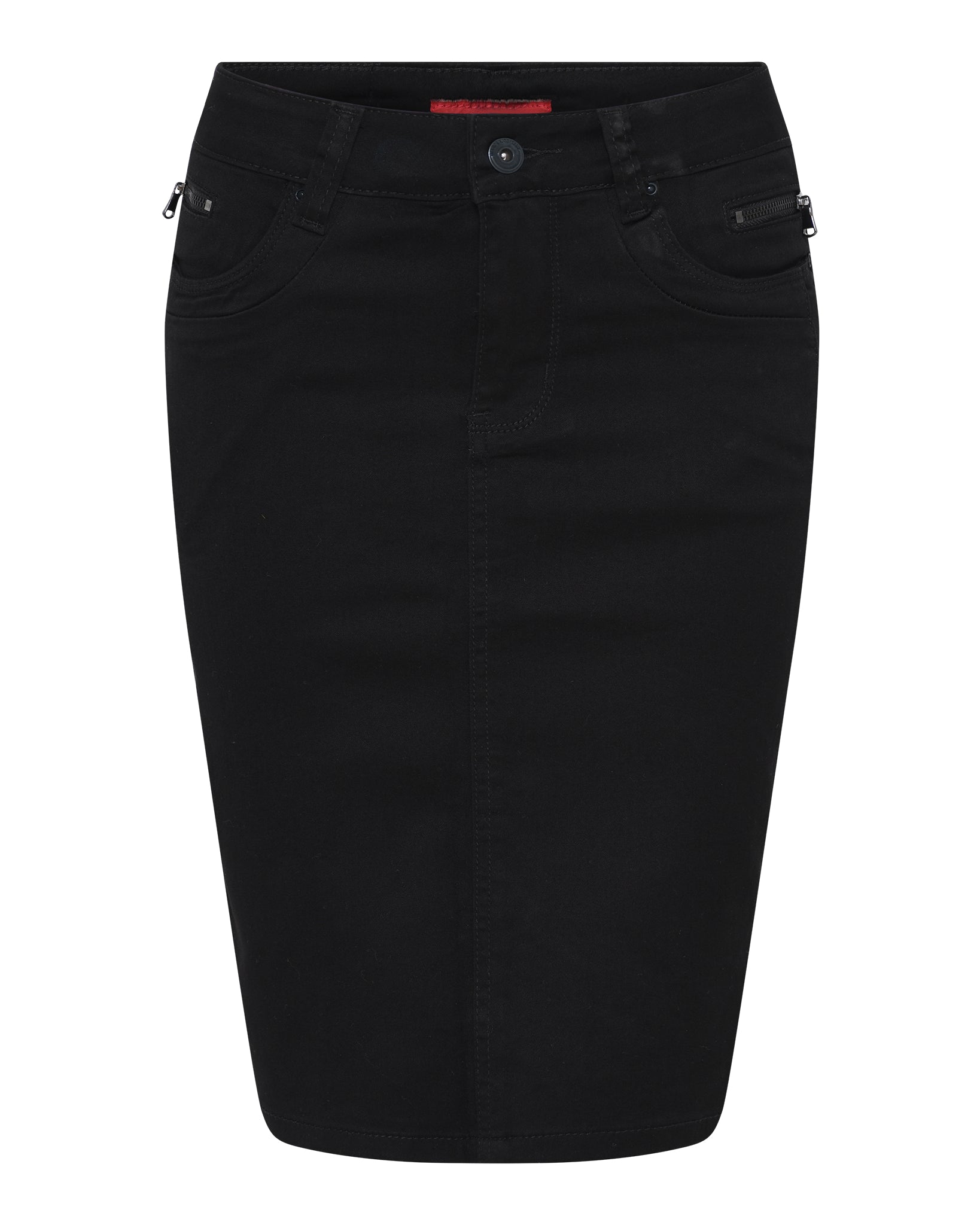 MARC LAUGE CHANELLI DENIM SKIRT SHORTS/SKIRT 81 BLACK DENIM