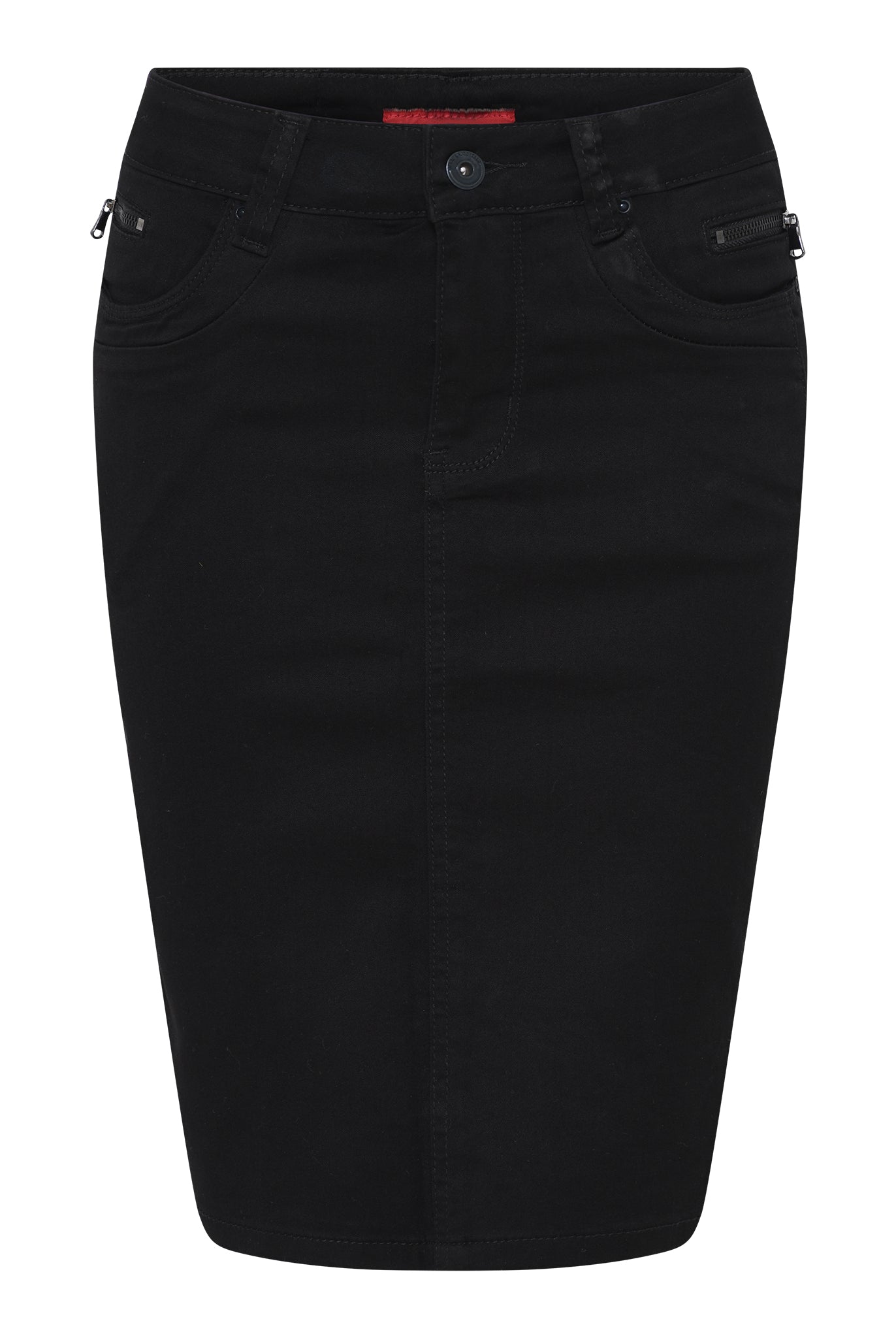 MARC LAUGE CHANELLI SKIRT DENIM SHORTS/SKIRT 81 BLACK DENIM