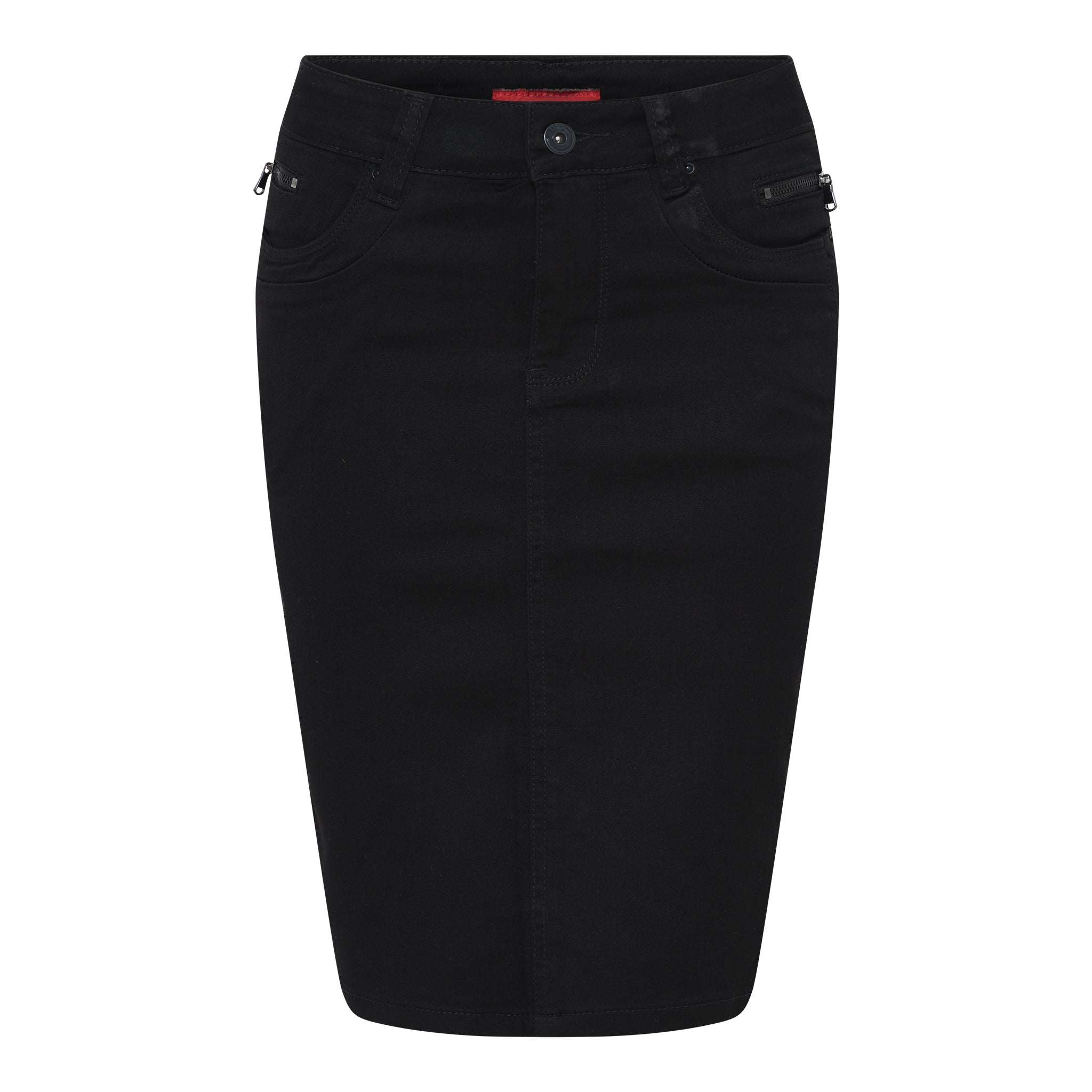 MARC LAUGE CHANELLI SKIRT DENIM SHORTS/SKIRT 81 BLACK DENIM