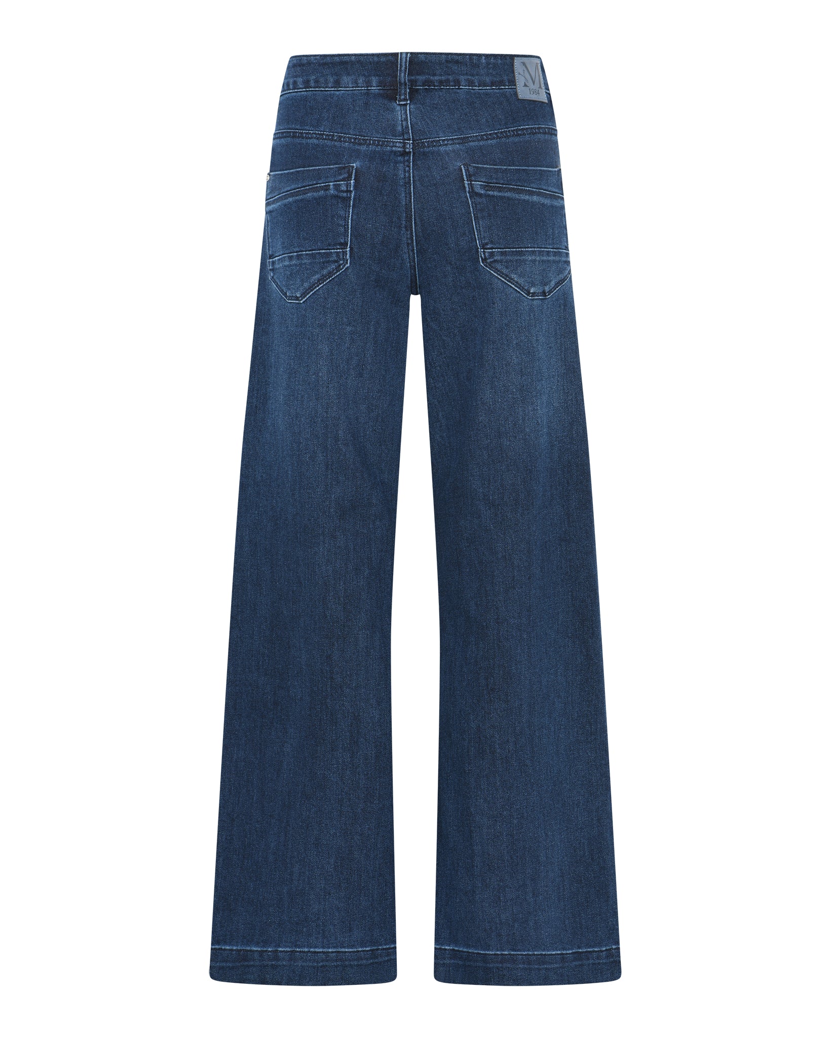 MARC LAUGE CHANELLI WIDE DENIM JEANS DENIM/TWILL 9696 BLUE DENIM USED