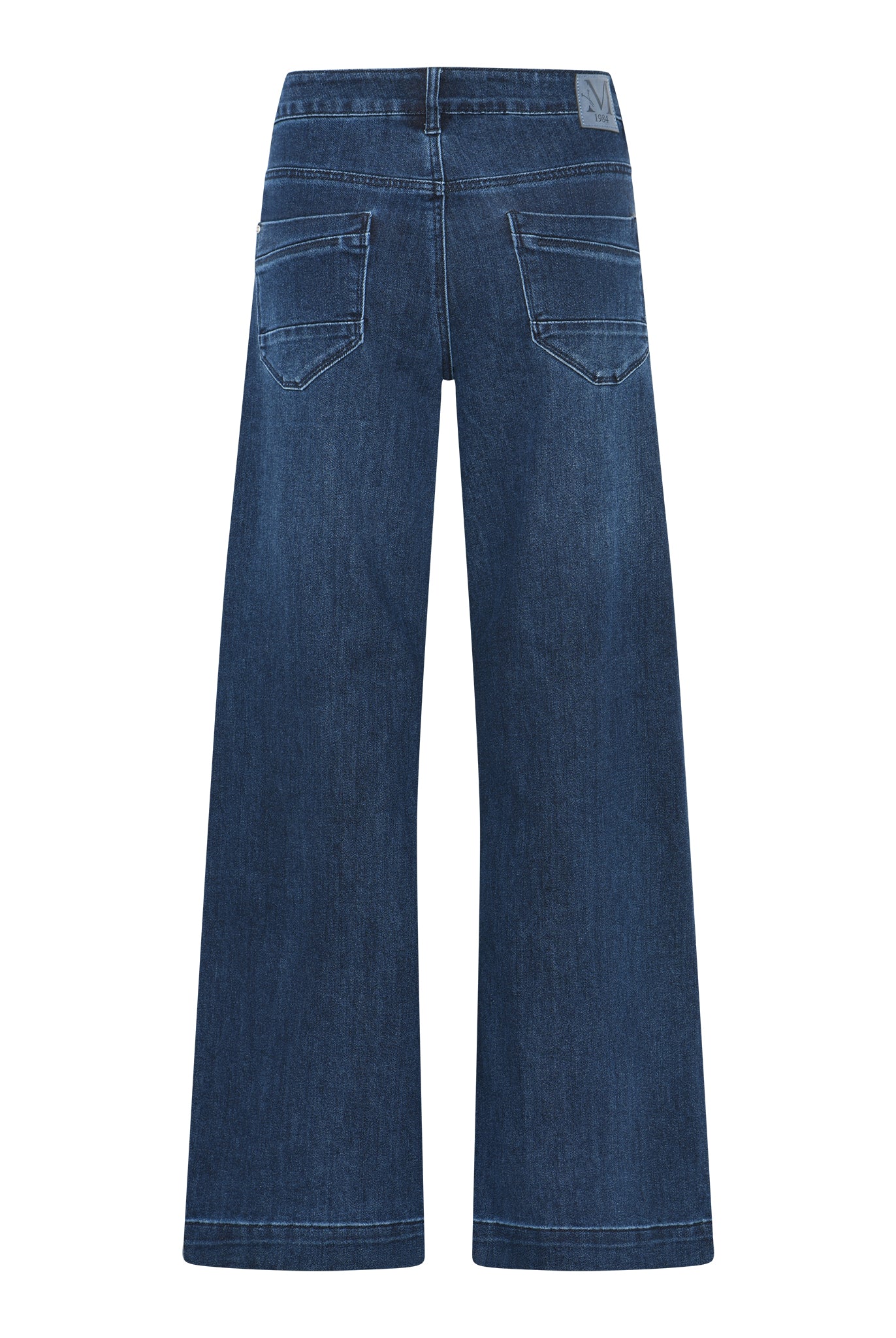 MARC LAUGE CHANELLI WIDE DENIM JEANS DENIM/TWILL 9696 BLUE DENIM USED