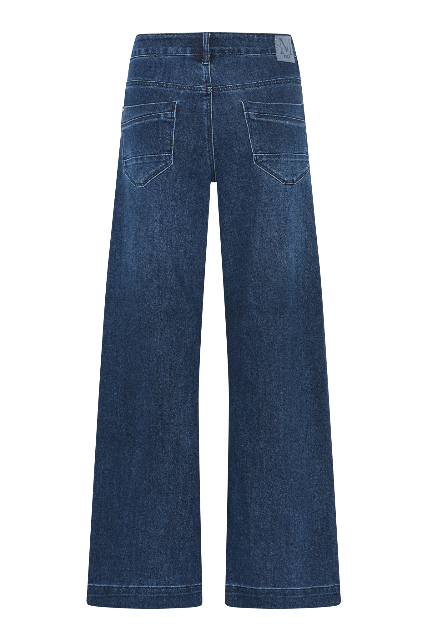 MARC LAUGE CHANELLI WIDE DENIM JEANS DENIM/TWILL 9696 BLUE DENIM USED