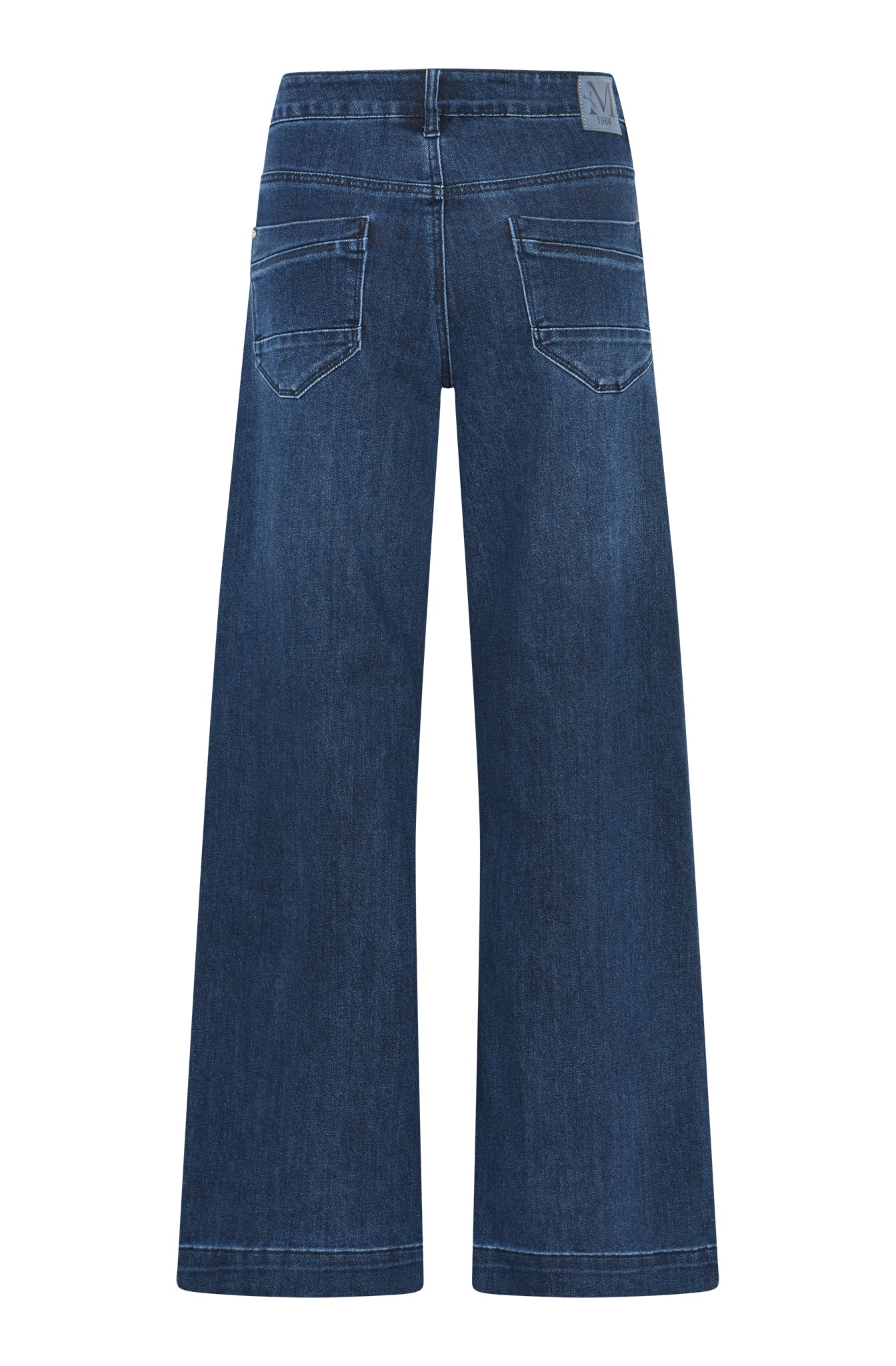 MARC LAUGE CHANELLI WIDE DENIM JEANS DENIM/TWILL 9696 BLUE DENIM USED