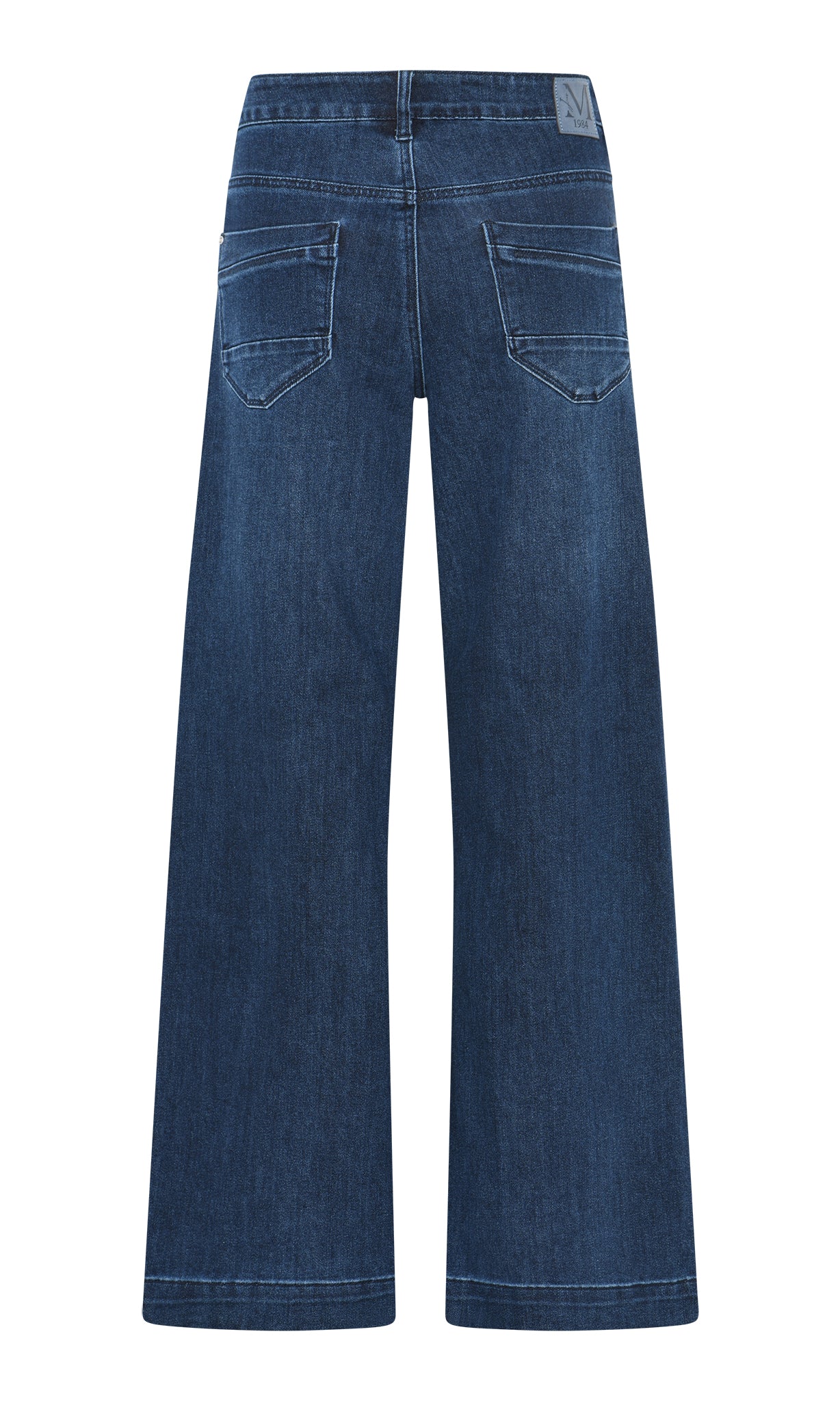 MARC LAUGE CHANELLI WIDE DENIM JEANS DENIM/TWILL 9696 BLUE DENIM USED