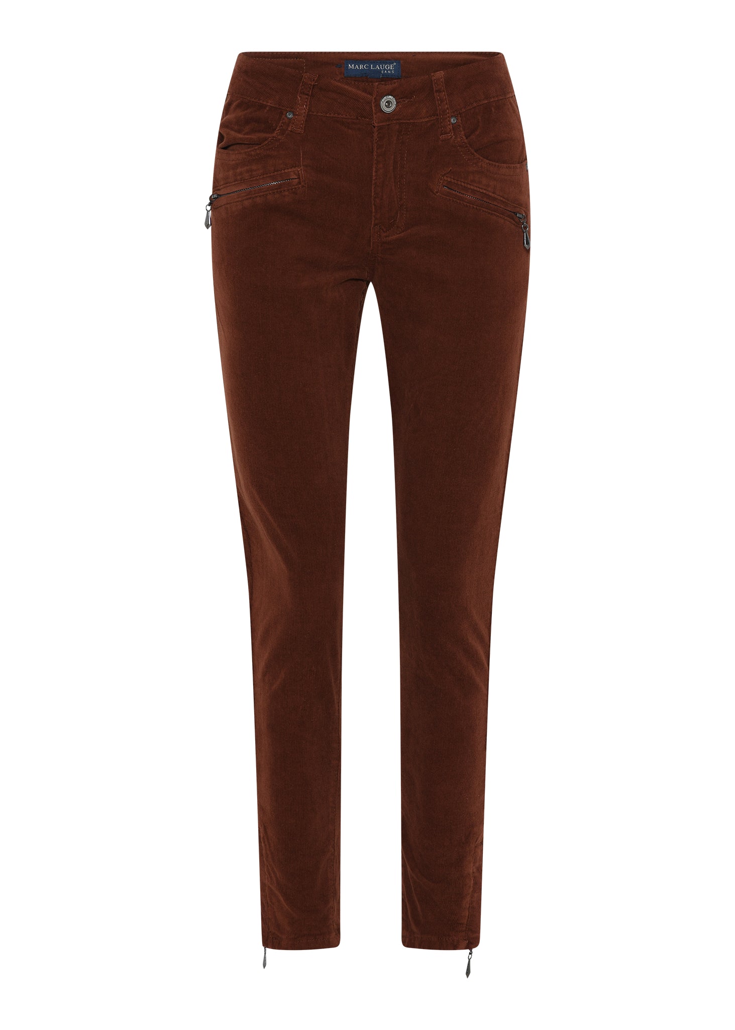 MARC LAUGE CHANNE 7/8 BABY CORDUROY JEANS CORD/FLØJL 561 CARAMEL