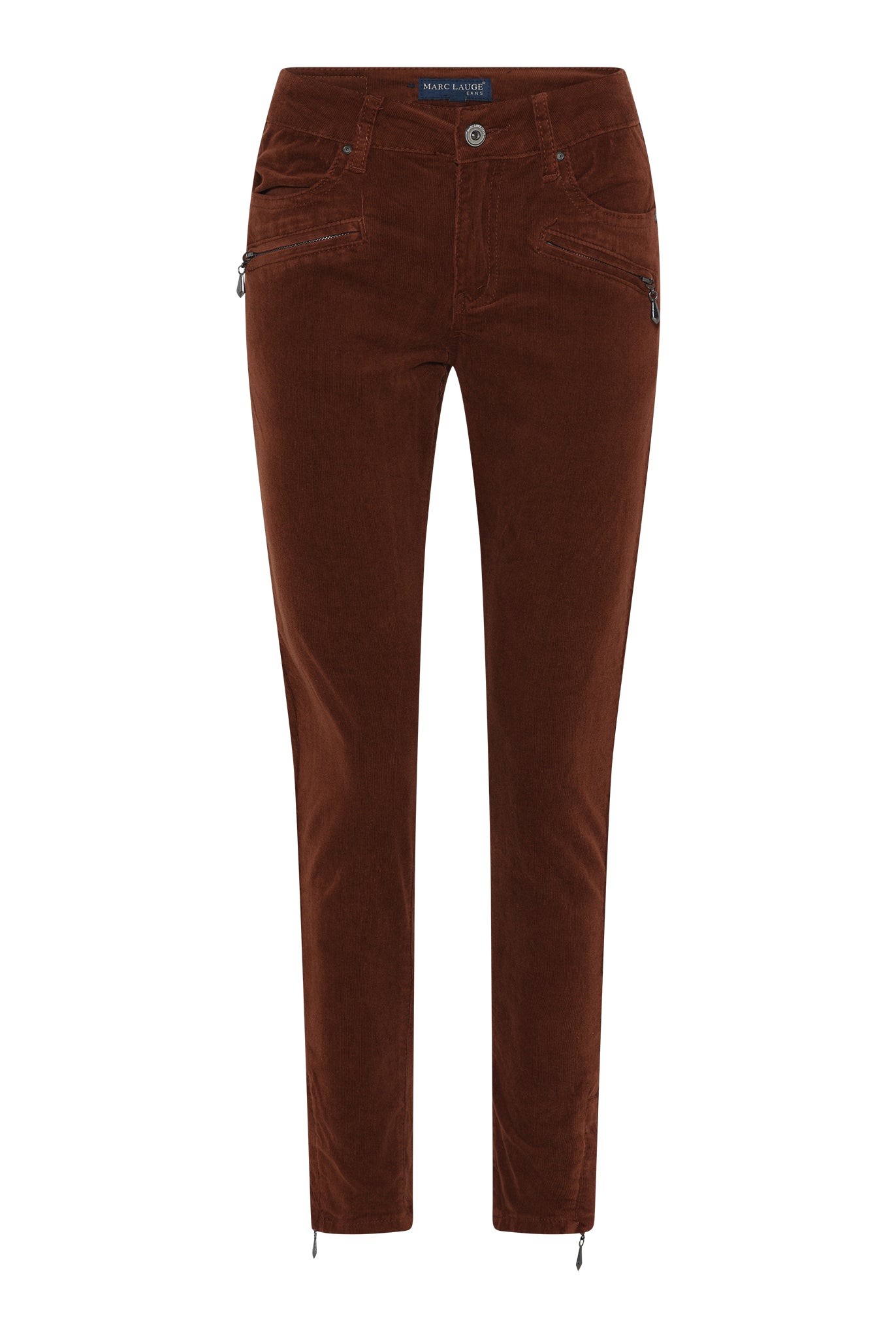 MARC LAUGE CHANNE 7/8 BABY CORD JEANS CORD/FLØJL 561 CARAMEL