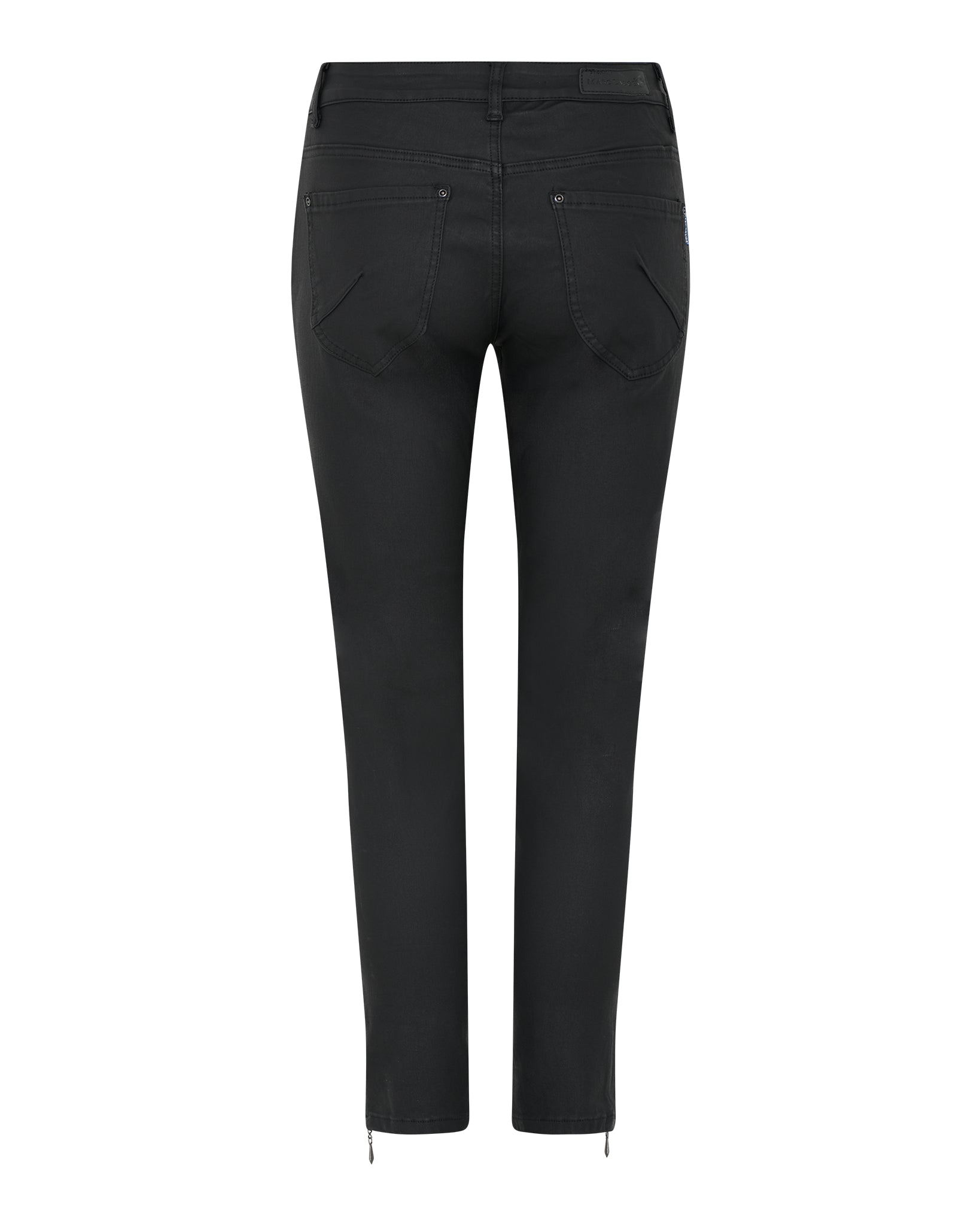 MARC LAUGE CHANNE 7/8 COATED JEANS COATED 8099 BLACK COATED