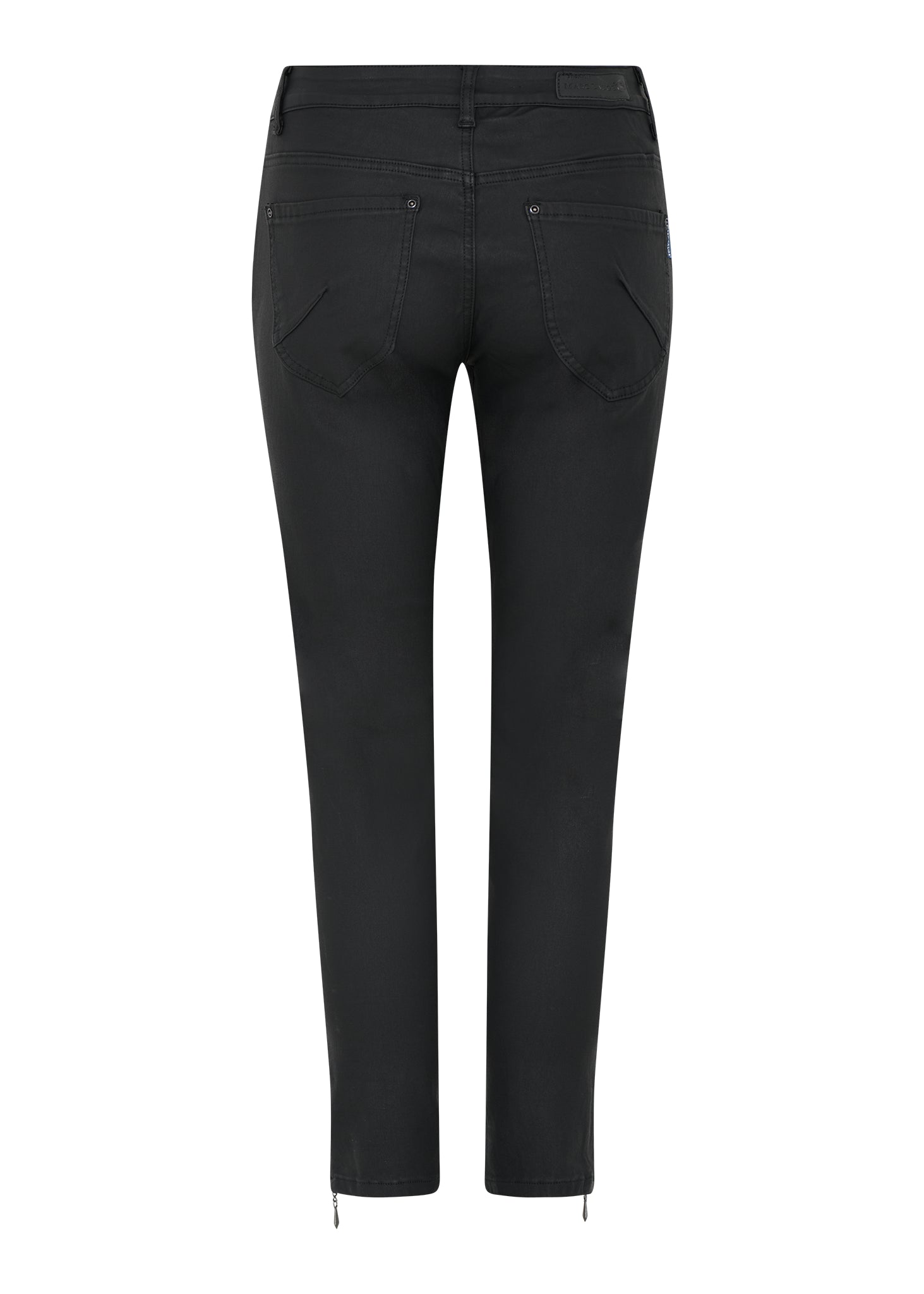 MARC LAUGE CHANNE 7/8 COATED JEANS COATED 8099 BLACK COATED