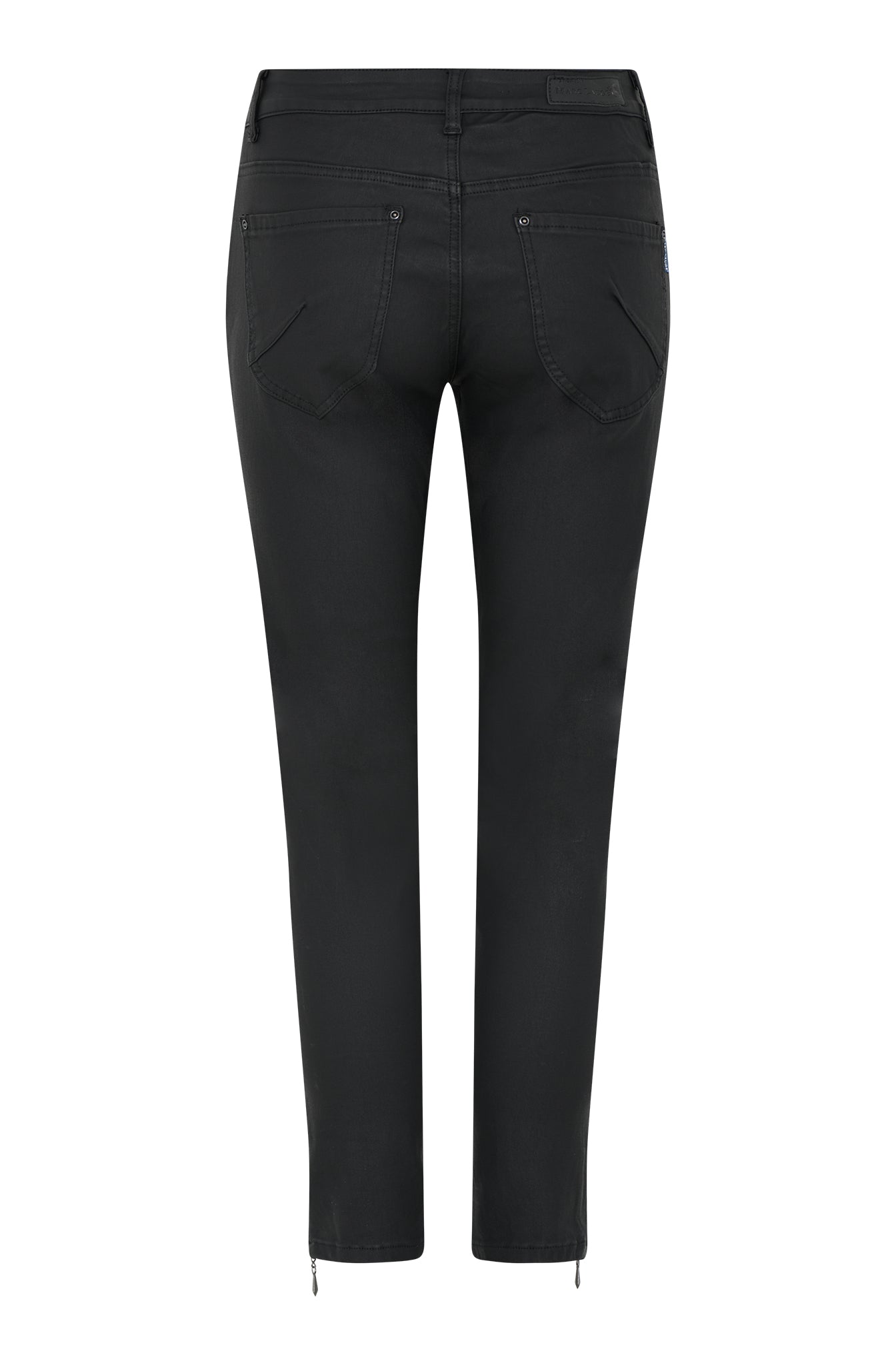 MARC LAUGE CHANNE 7/8 COATED JEANS COATED 8099 BLACK COATED