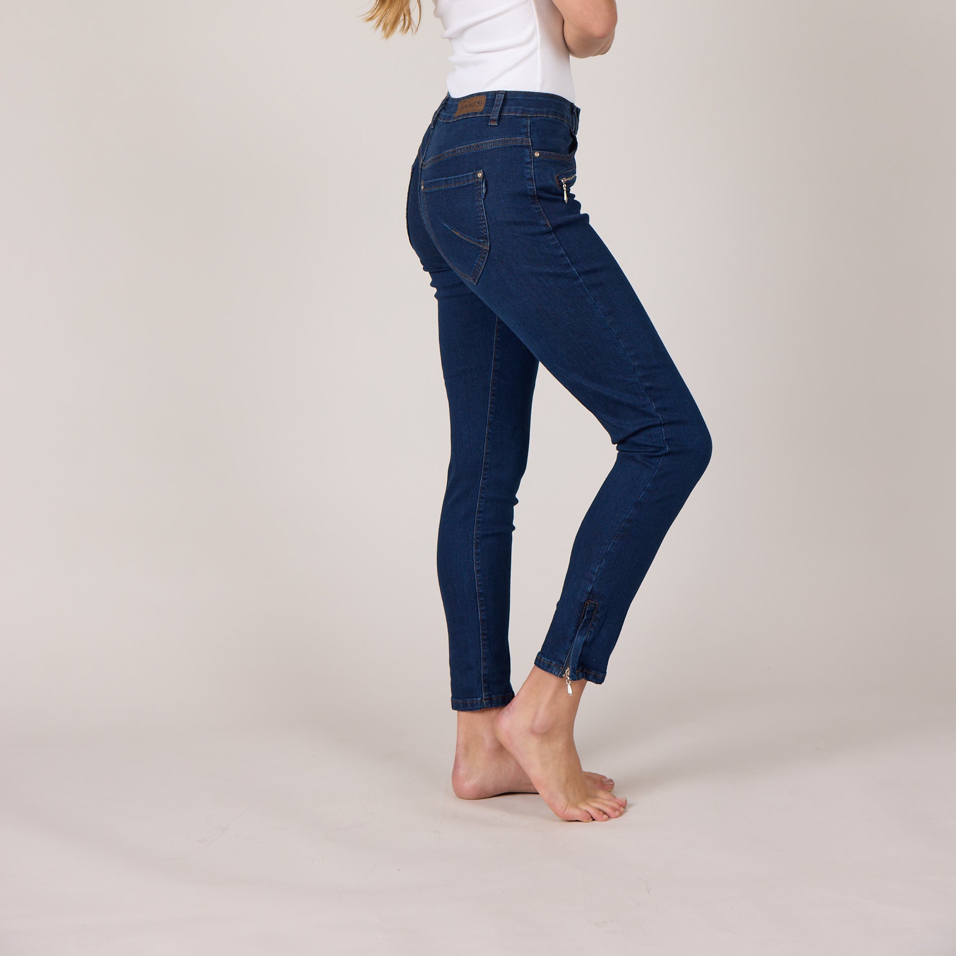 MARC LAUGE CHANNE 7/8 DENIM JEANS DENIM/TWILL