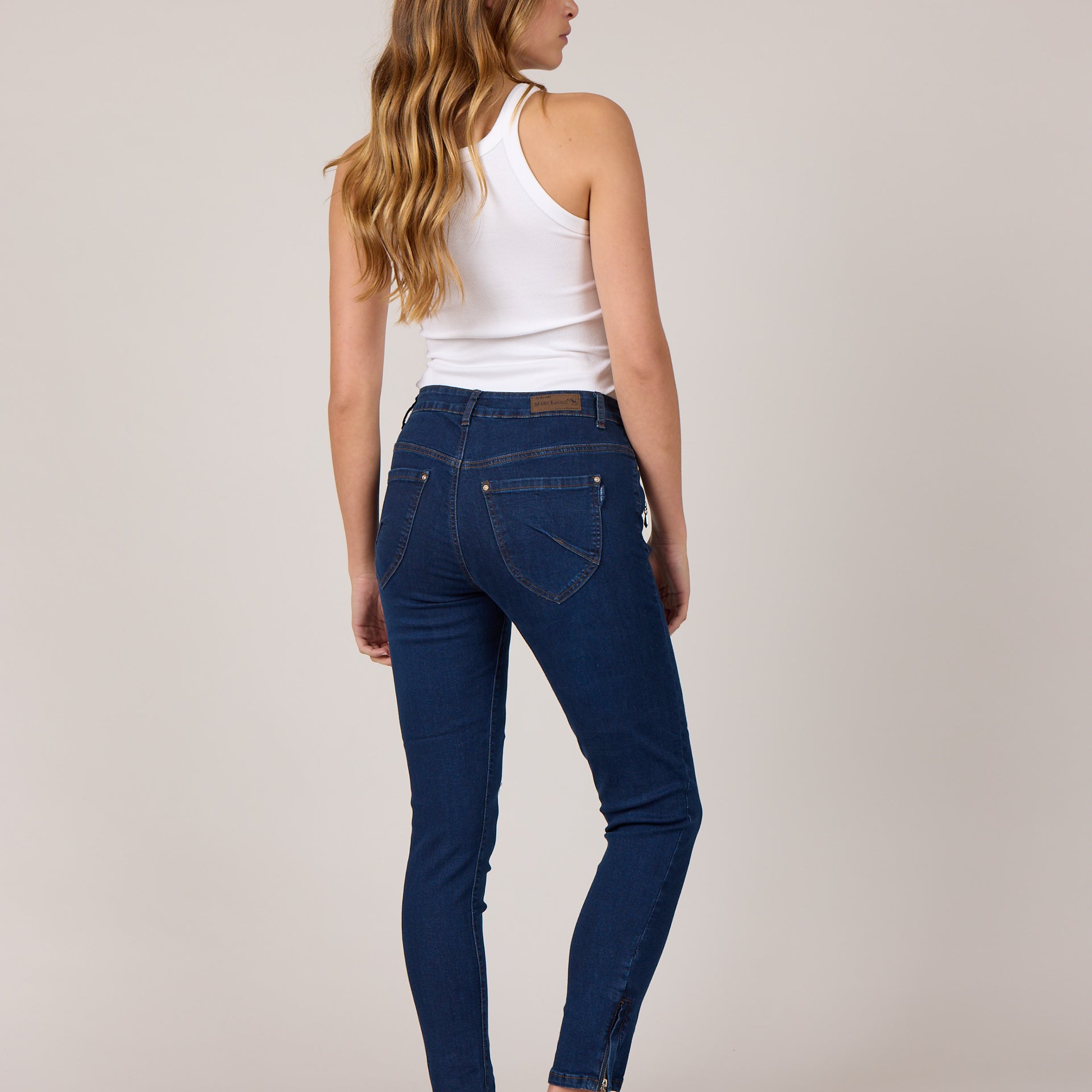 MARC LAUGE CHANNE 7/8 DENIM JEANS DENIM/TWILL