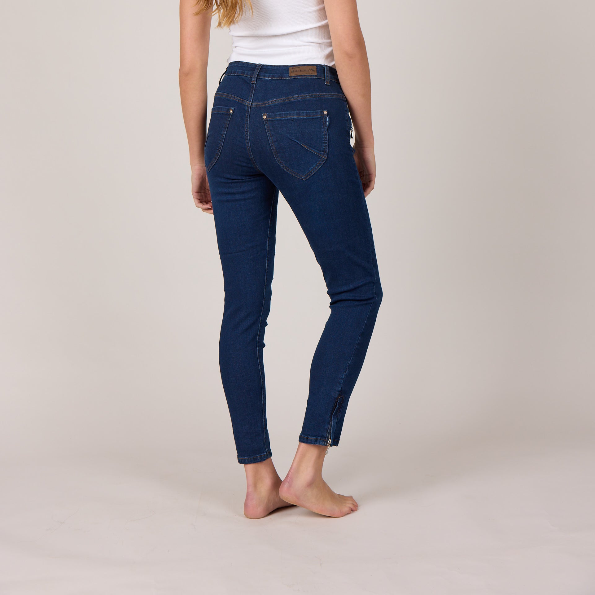 MARC LAUGE CHANNE 7/8 DENIM JEANS DENIM/TWILL