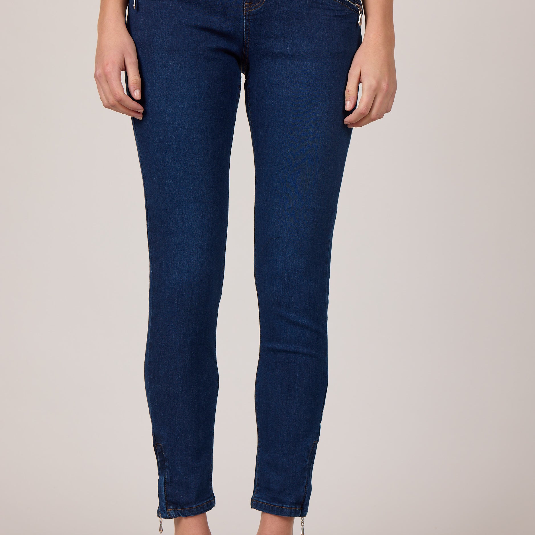 MARC LAUGE CHANNE 7/8 DENIM JEANS DENIM/TWILL