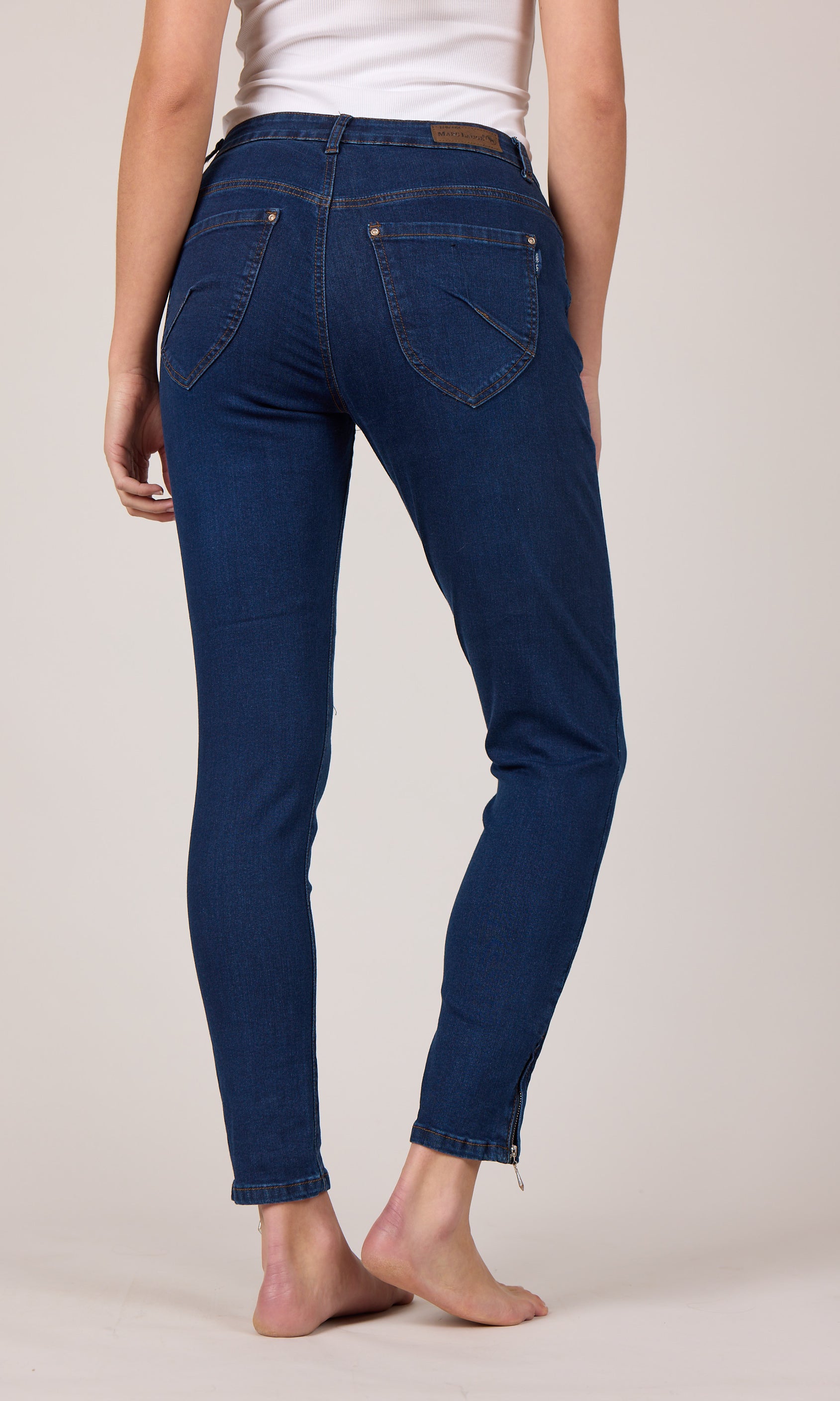 MARC LAUGE Channe 7/8 Denim Jeans DENIM/TWILL