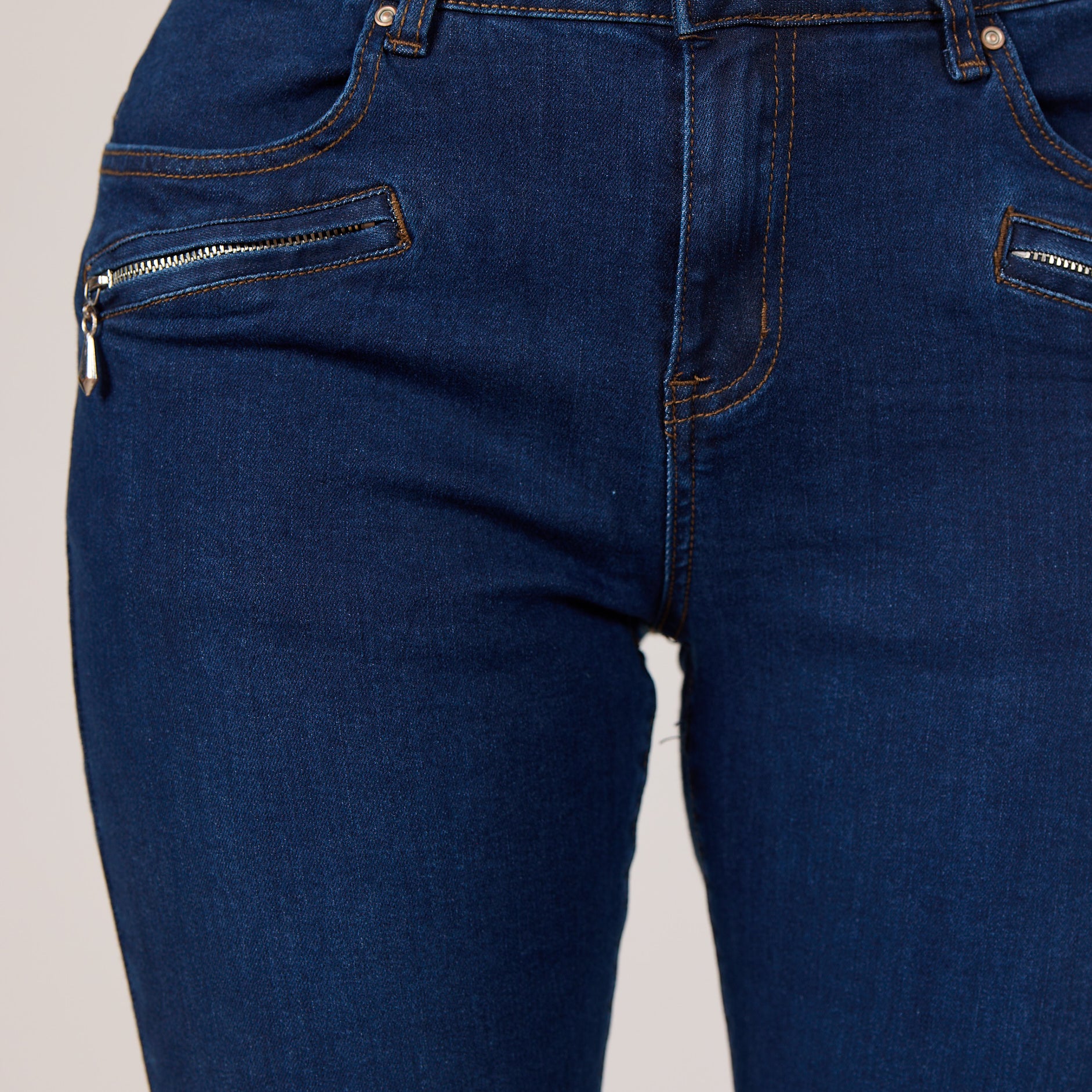 MARC LAUGE CHANNE 7/8 DENIM JEANS DENIM/TWILL